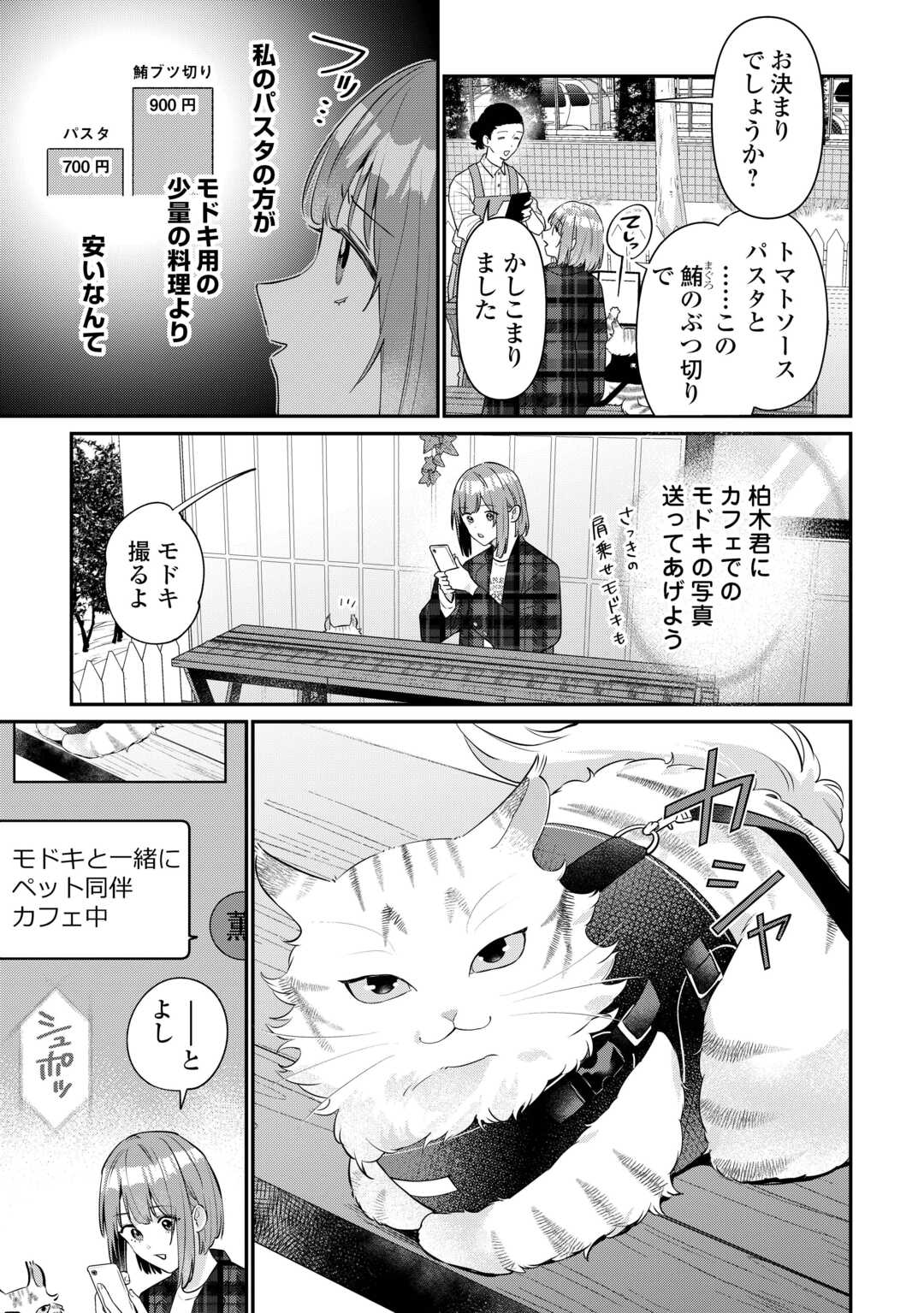 Hirotta no ga Hontou ni Neko ka wa Utagawashii Chapter 4.1 7ページ