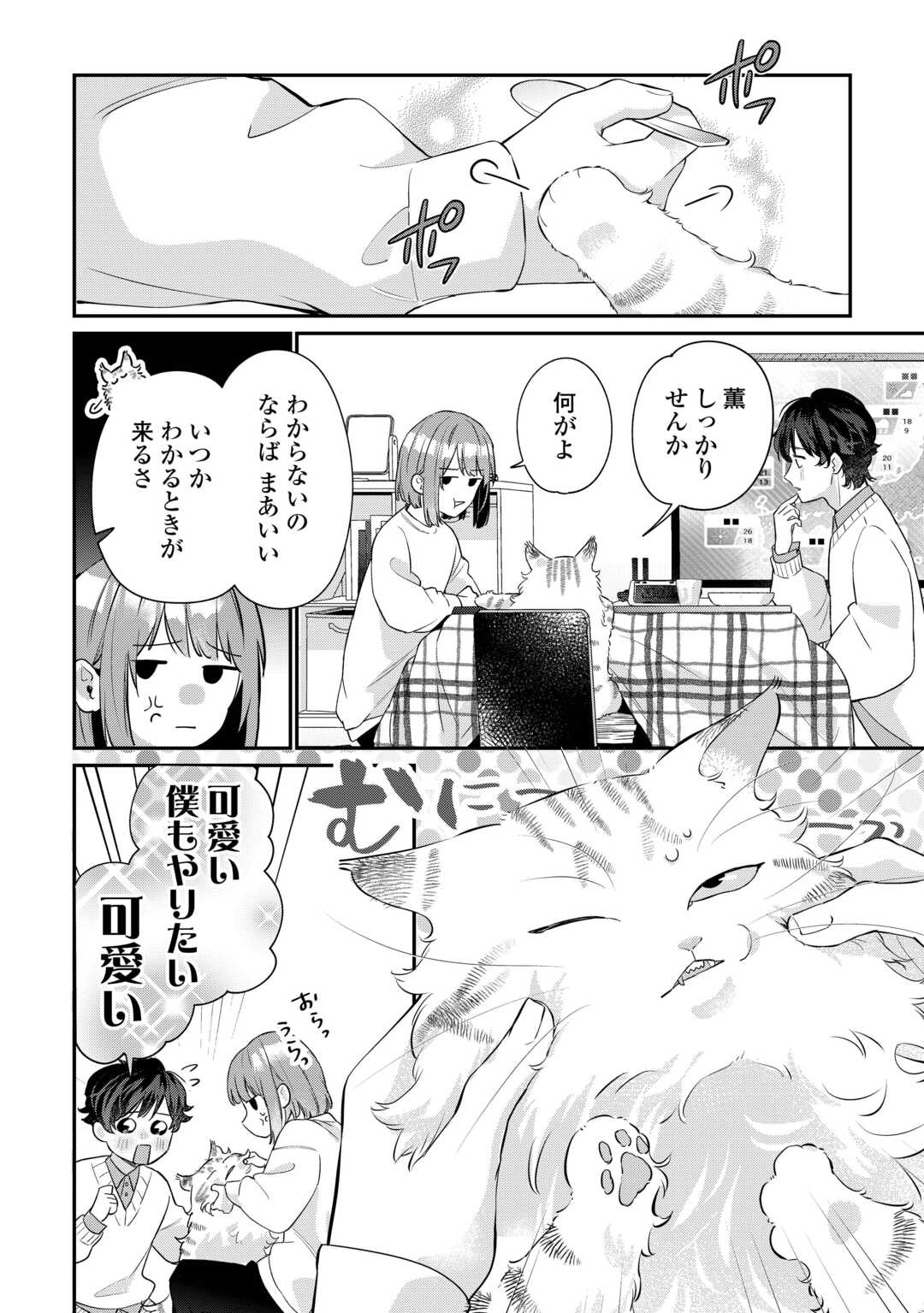 Hirotta no ga Hontou ni Neko ka wa Utagawashii Chapter 4.2 13ページ