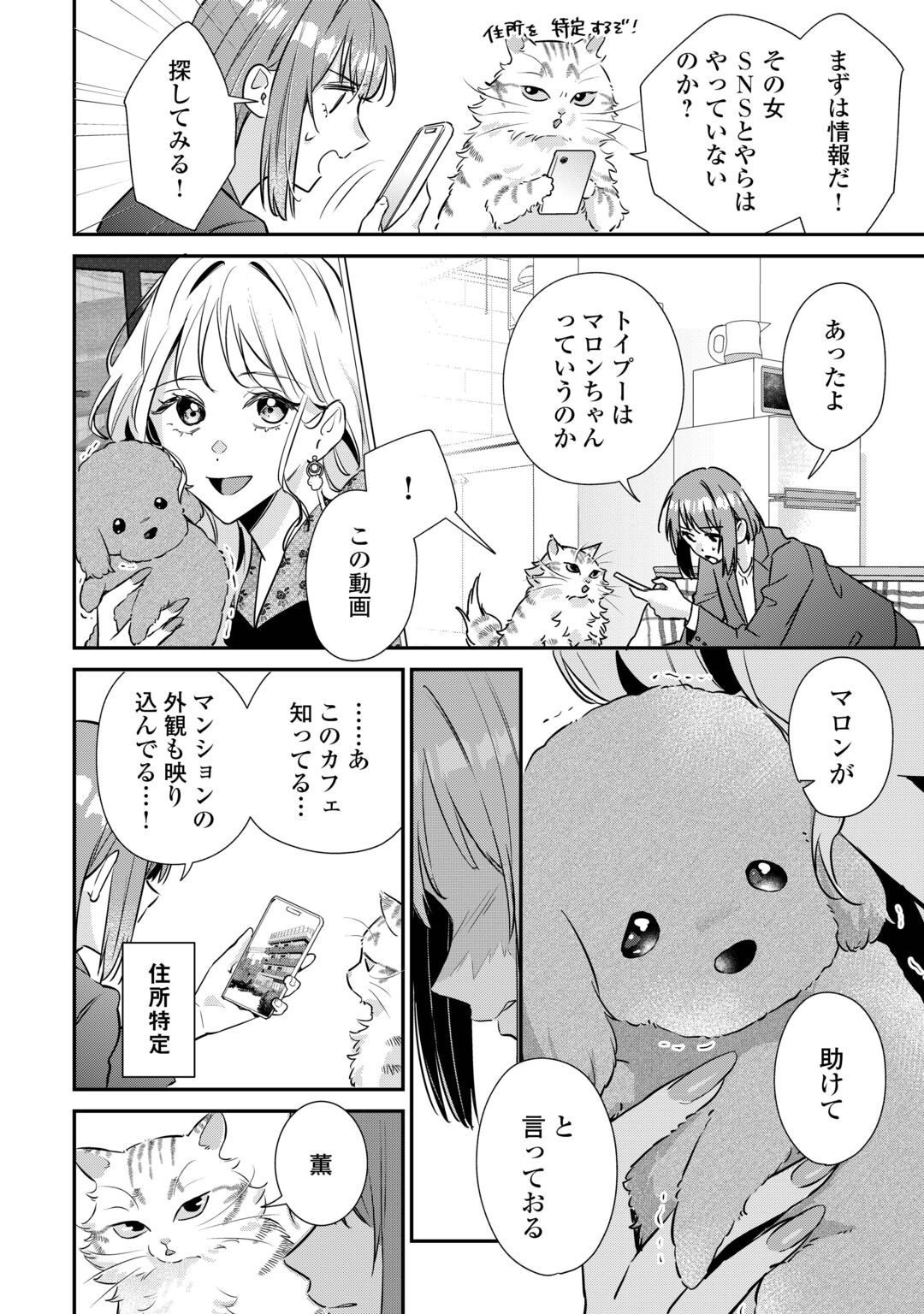 Hirotta no ga Hontou ni Neko ka wa Utagawashii Chapter 5.2 3ページ