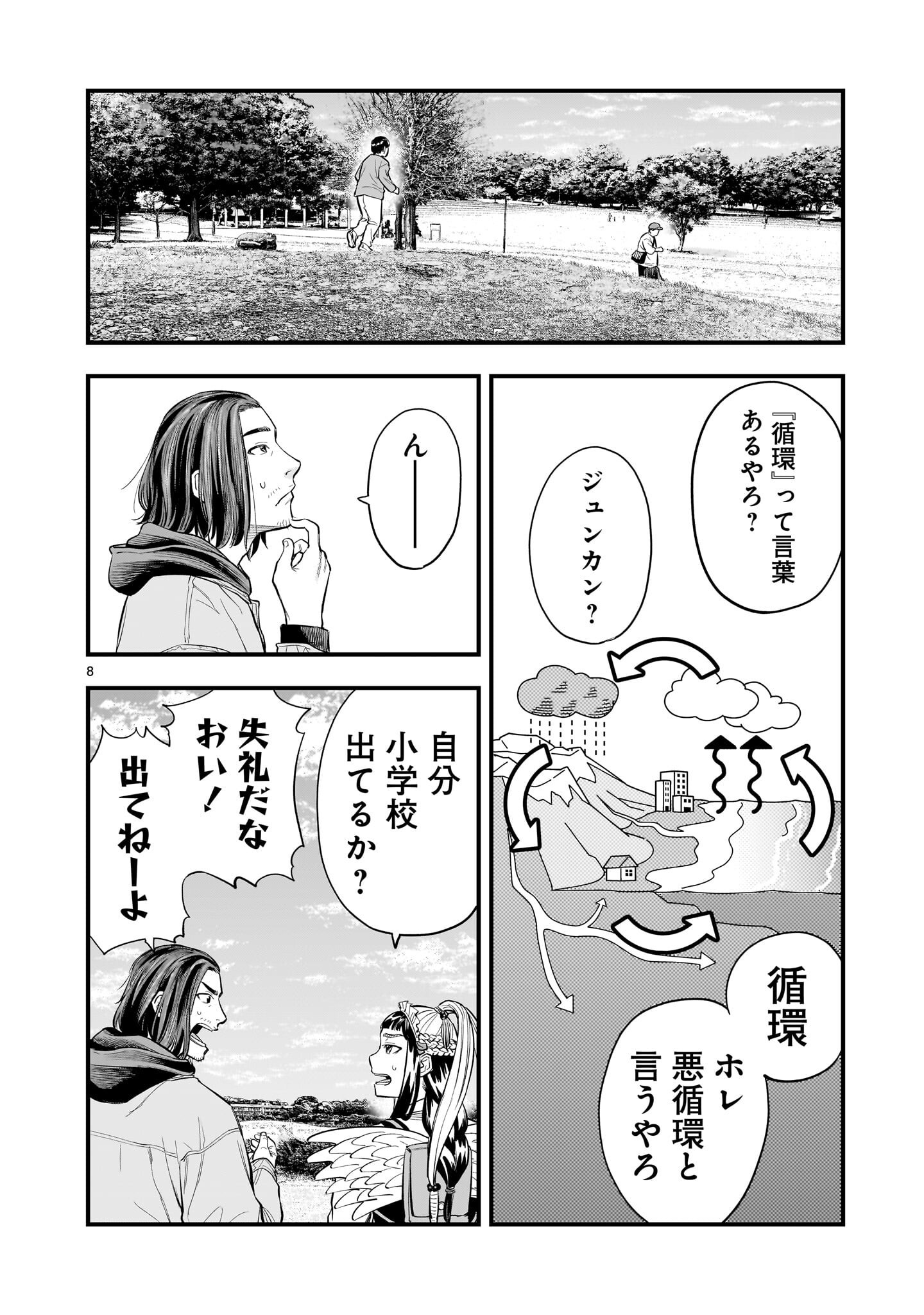 Yamanami Chapter 8.1 8ページ
