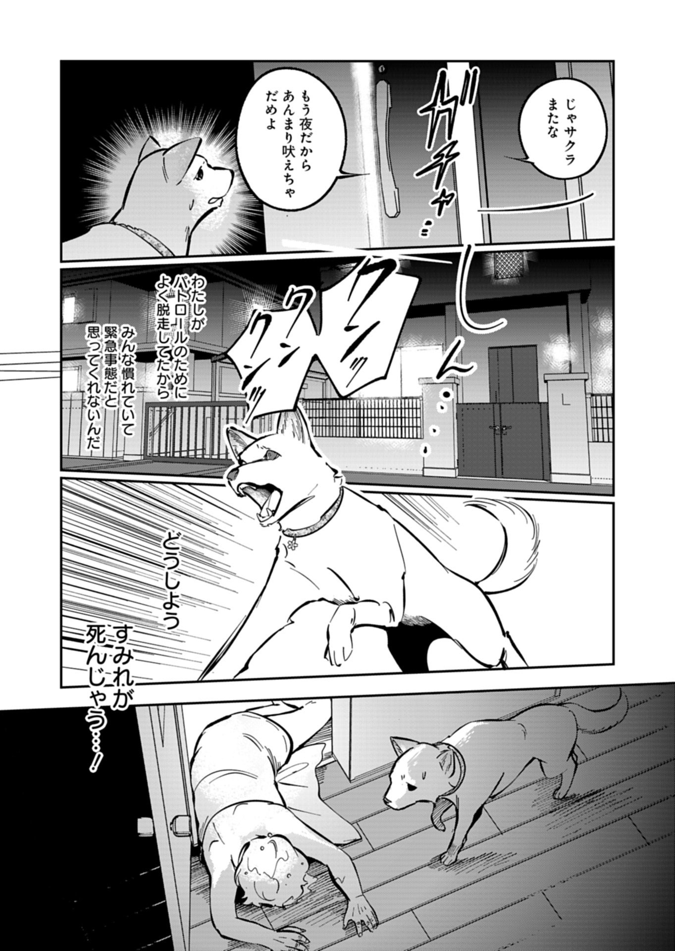 Yuuyami Doori Shoutengai - Kohaku Youkashiten Chapter 6.2 3ページ