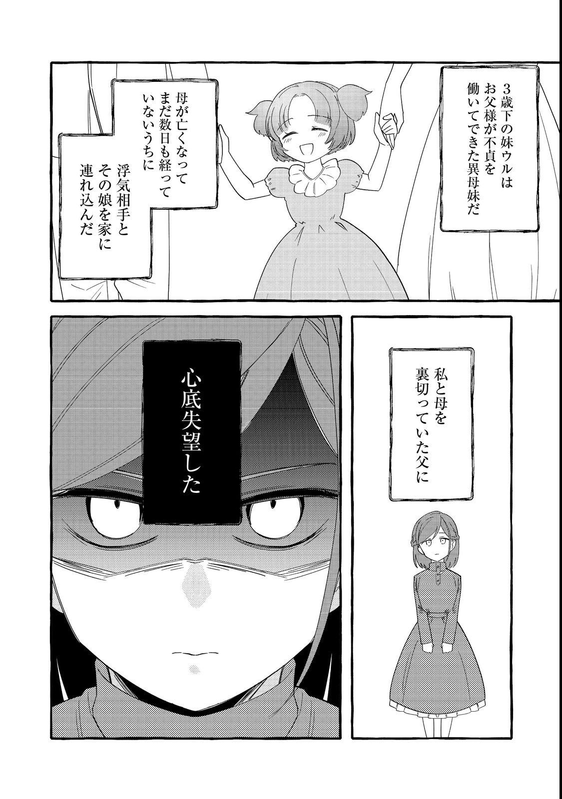 Ijiwaru Ane to Yobareta Reijou, Jitsu wa Totemo Sugureta Mahoutsukai deshita Chapter 1 8ページ