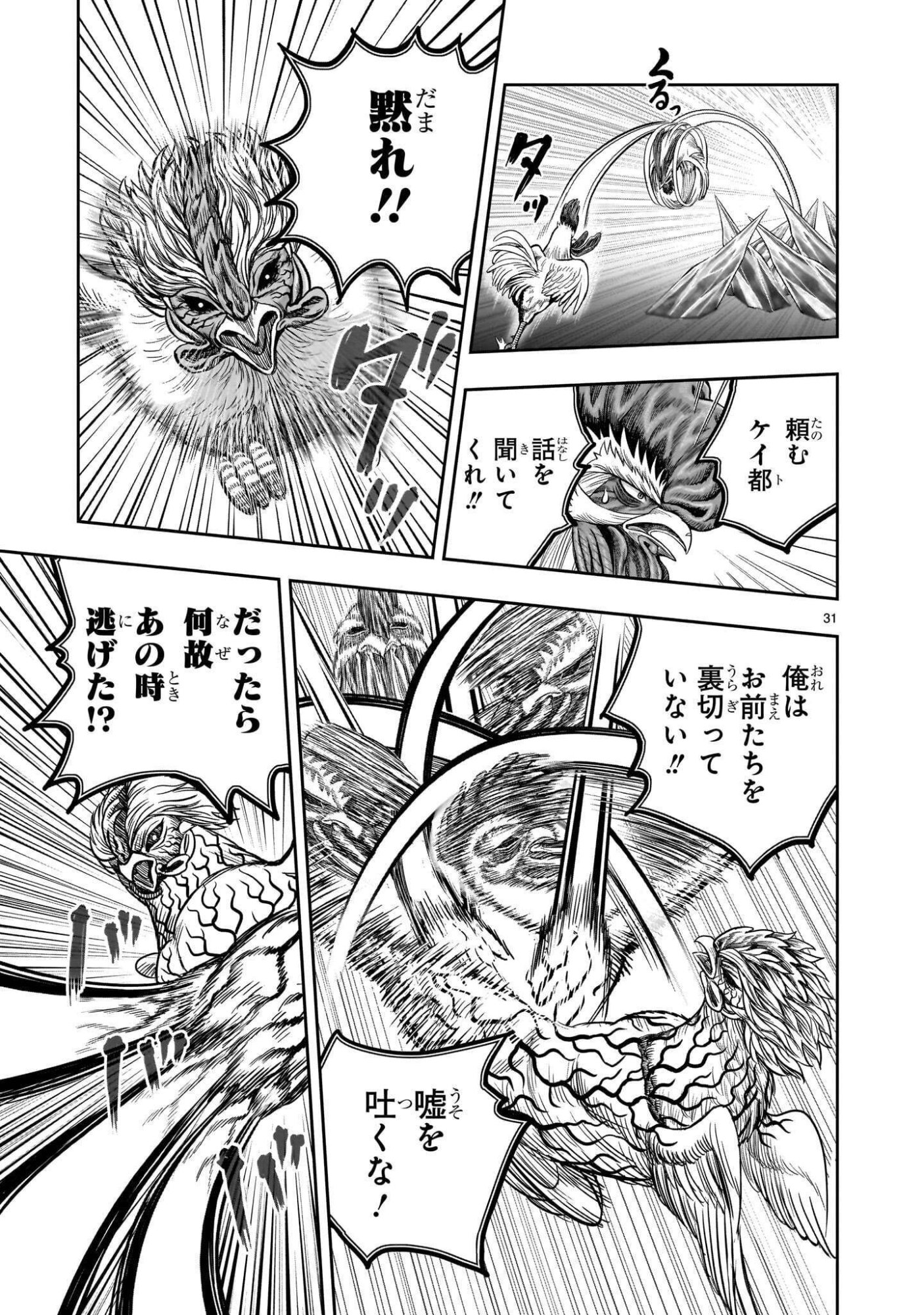 Niwatori Fighter Chapter 61.2 11ページ