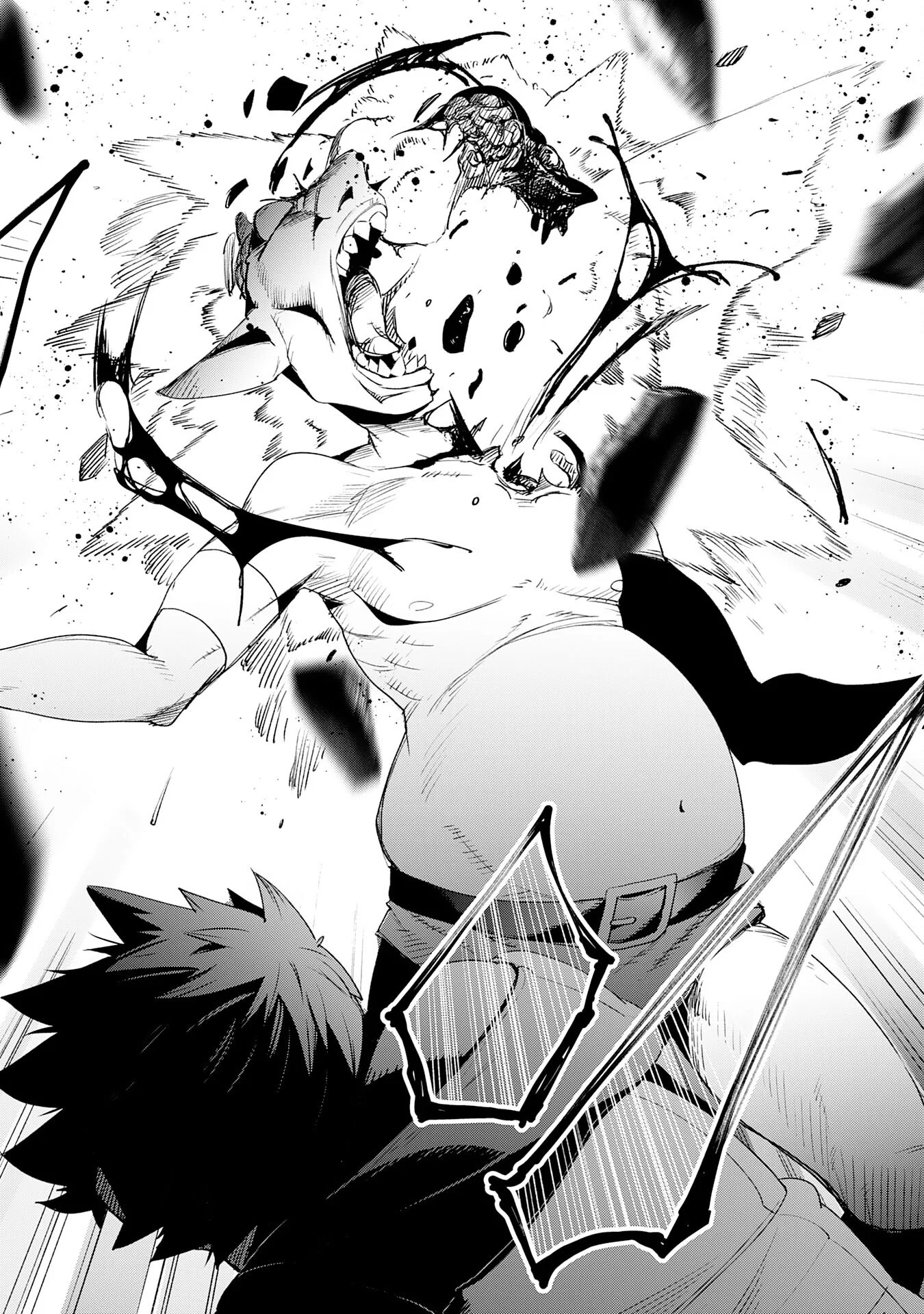Hazure Gift Kagen Toppa wo Sazukatta Ore wa Zero Ika no Status de Saikyou wo Mezasu Chapter 1 58ページ
