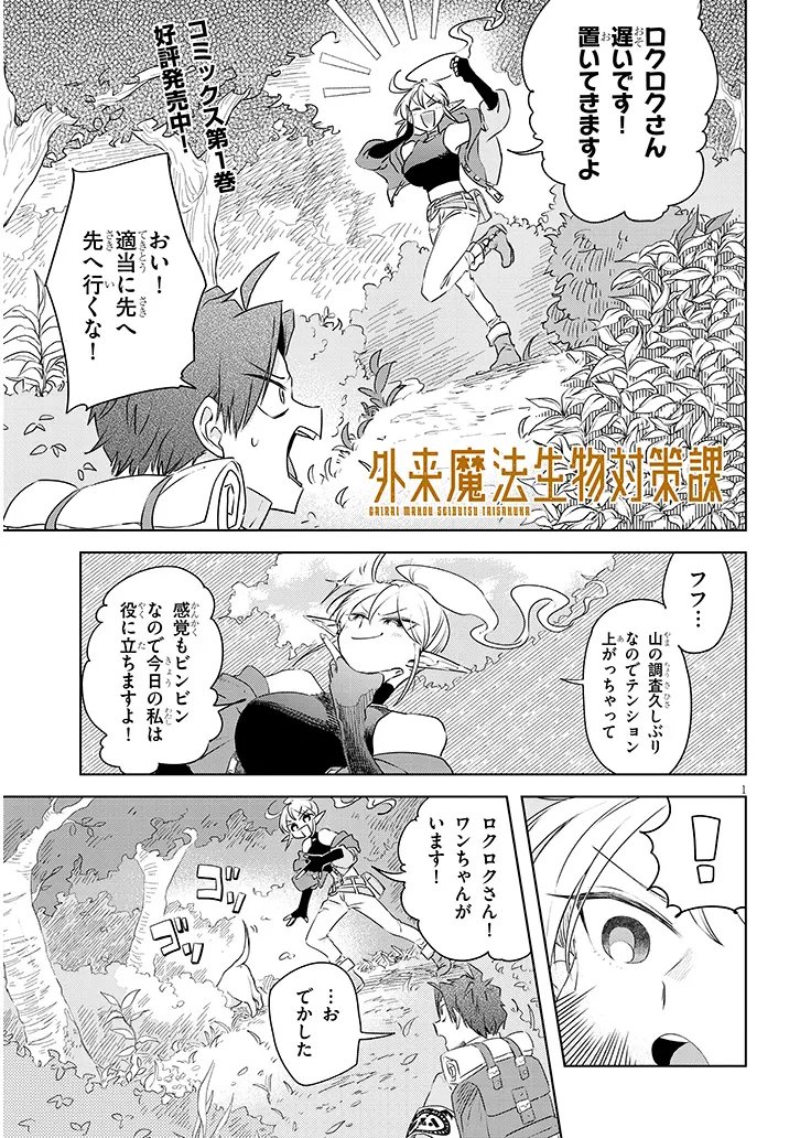 Gairai Mahou Seibutsu Taisakuka Chapter 12 1ページ