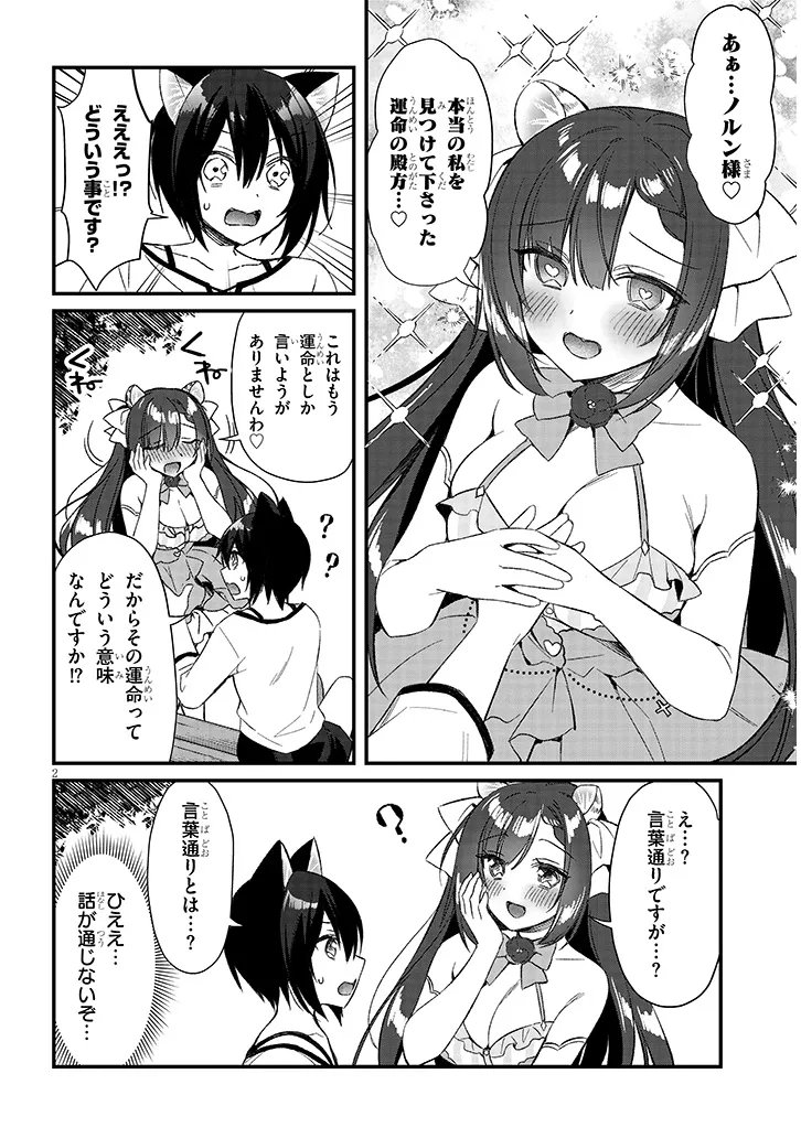 Boku no Risou no Isekai Seikatsu - Tensei shitara Kemomimi Musume Darake no Sekai de Harem ni Chapter 20.1 2ページ