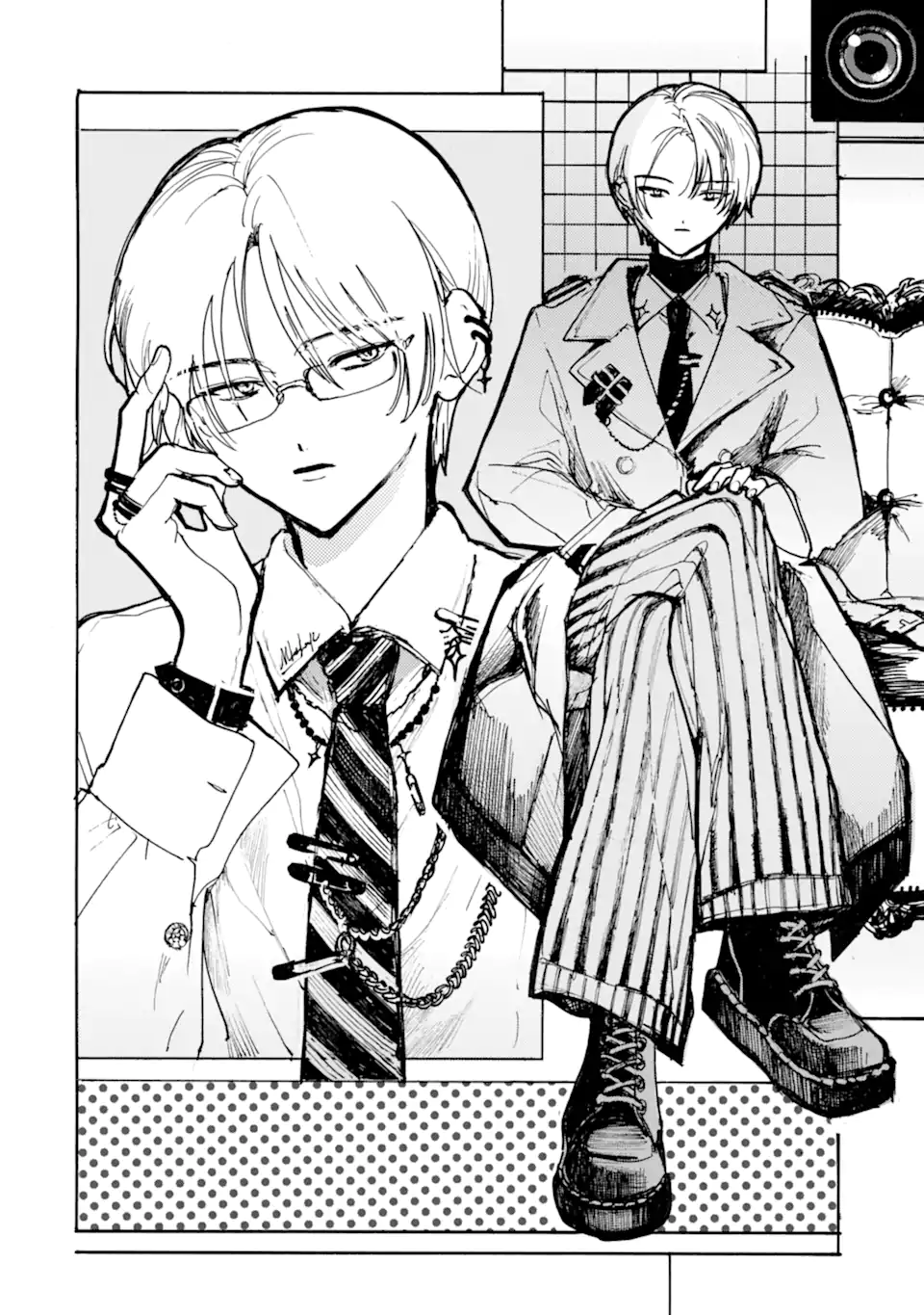 Josou Danshi to Dansou Joshi wa Oniai Couple Chapter 9.2 6ページ