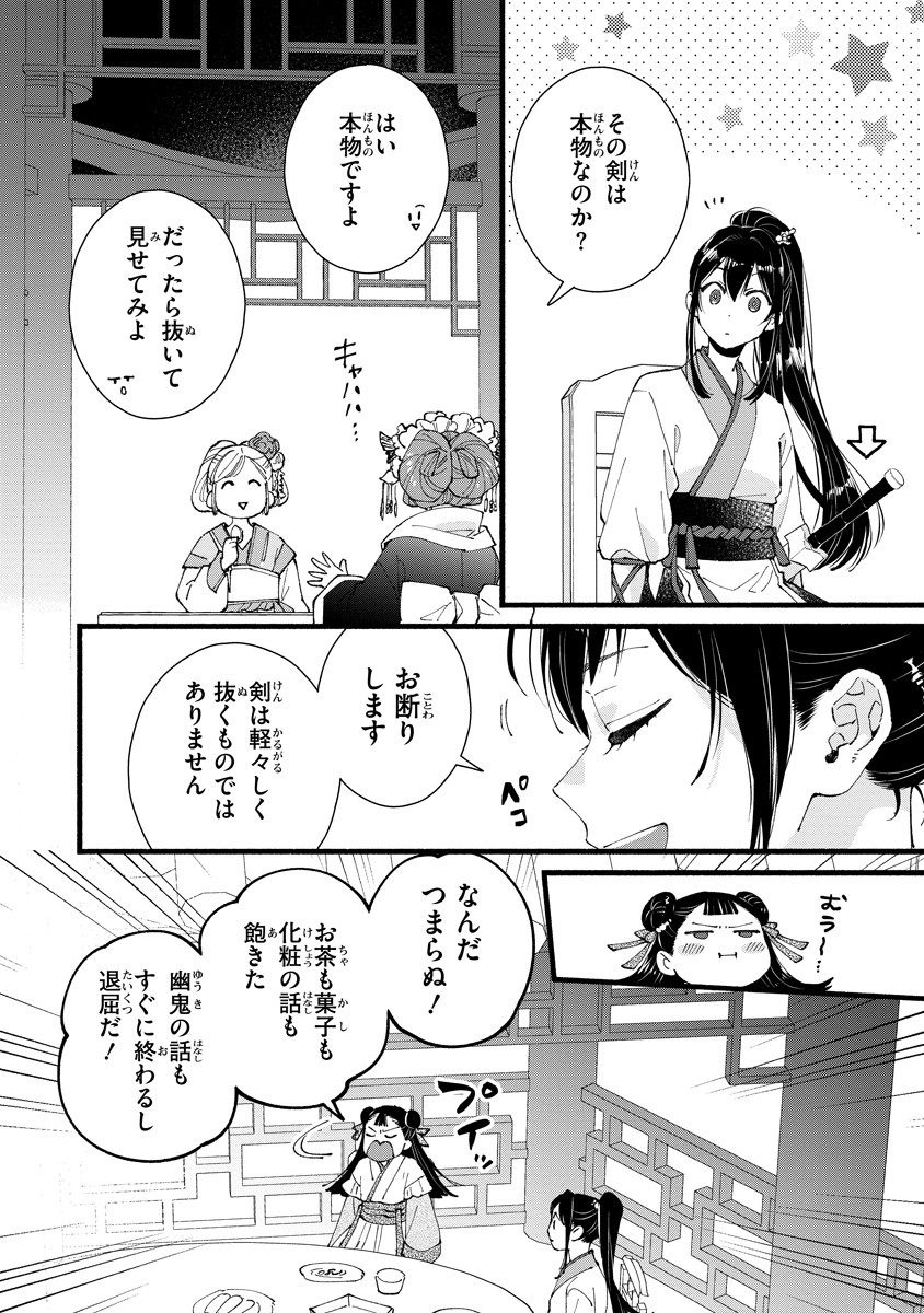 Koukyuu no Dansouhi: Nazotoki Musume wa Koutei no Oki ni Iri Chapter 3 20ページ