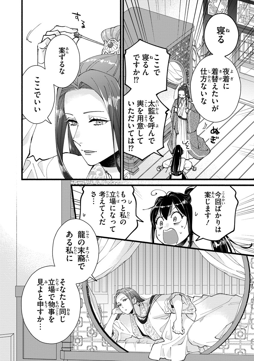 Koukyuu no Dansouhi: Nazotoki Musume wa Koutei no Oki ni Iri Chapter 7 22ページ