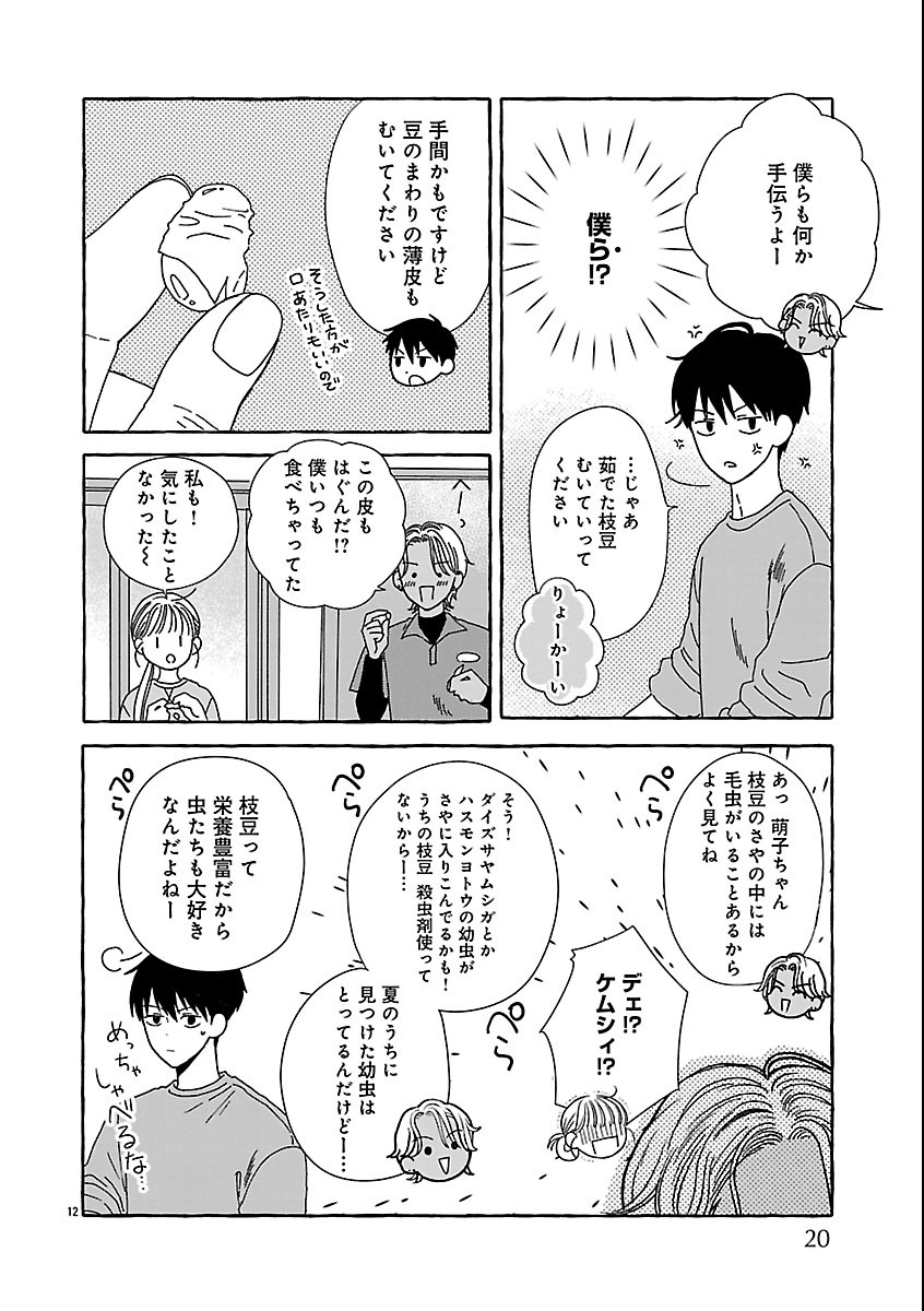 Moeko to Hatake to Otera Gohan Chapter 7 16ページ