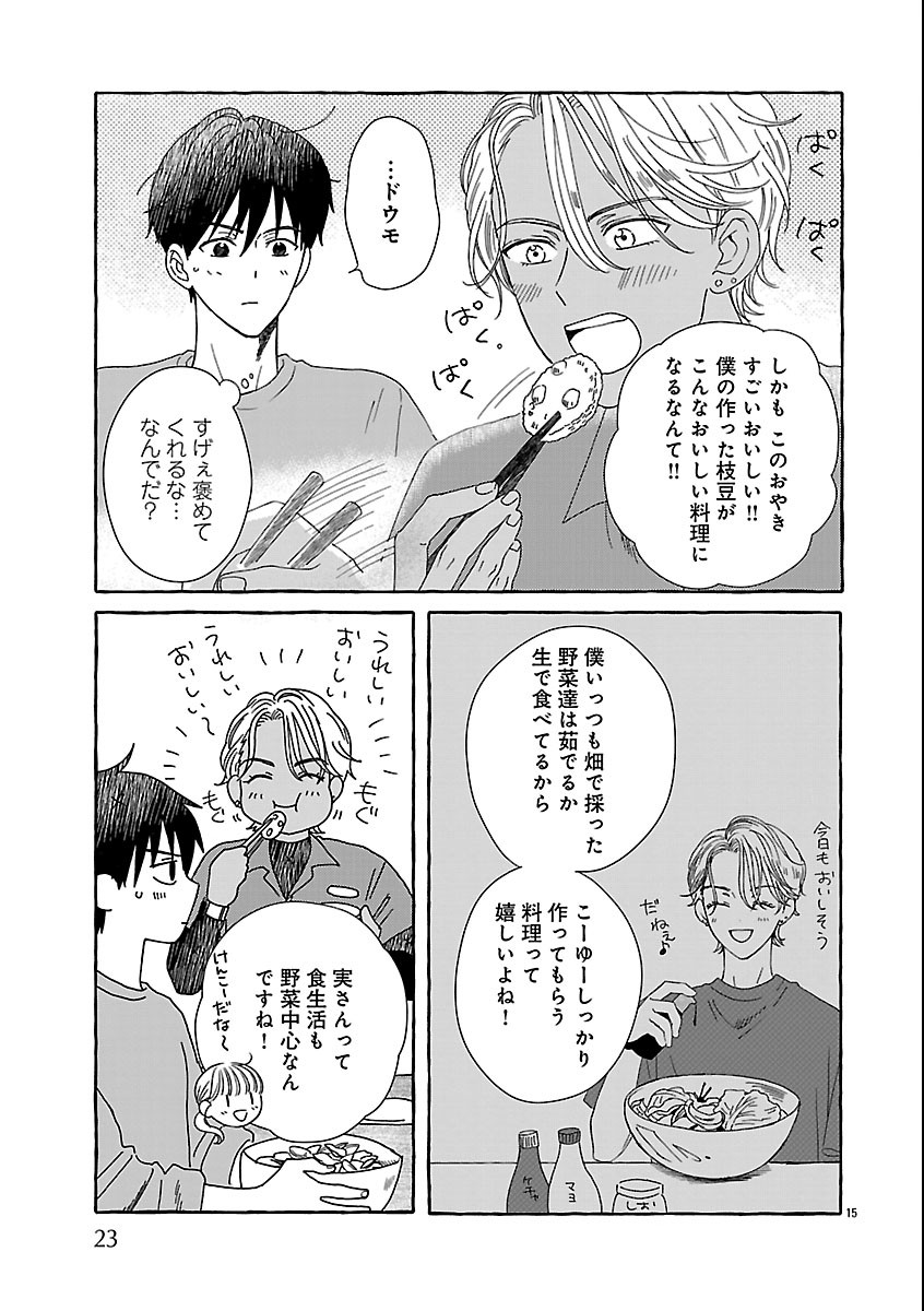 Moeko to Hatake to Otera Gohan Chapter 7 19ページ