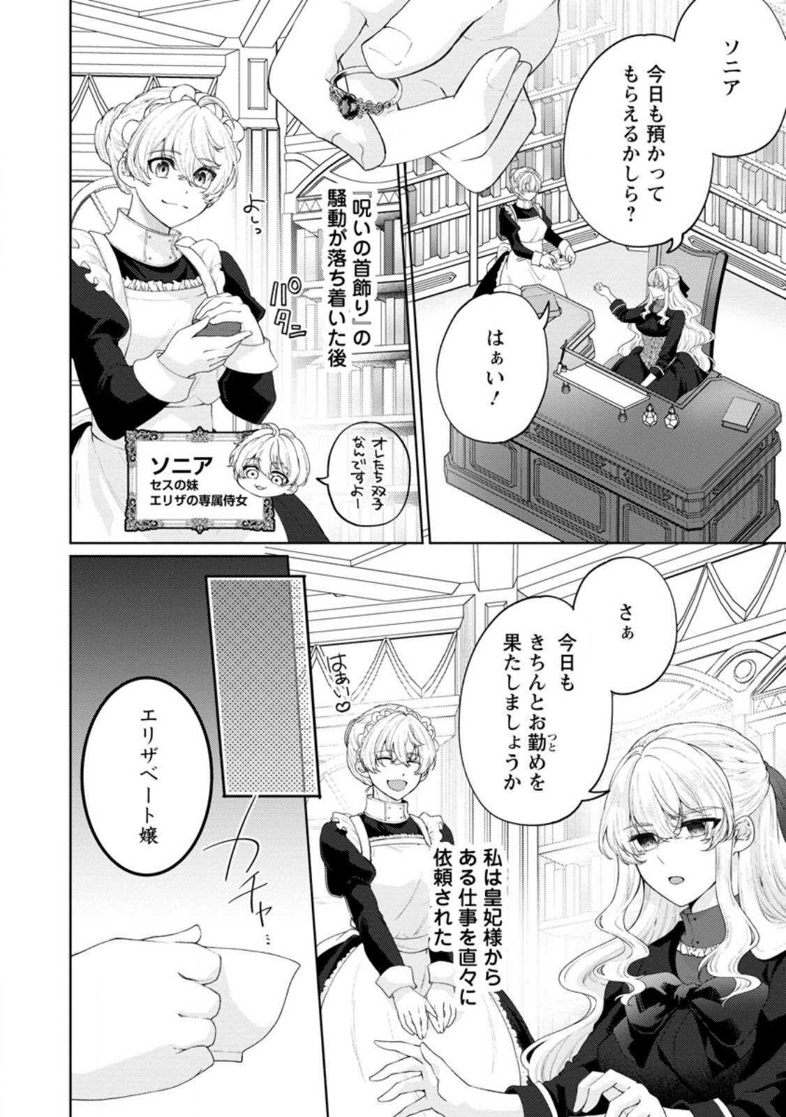 Akuyaku Reijou no Nariagari: Rinkoku de Houseki no Seijo to Yobareru Made Chapter 9 6ページ