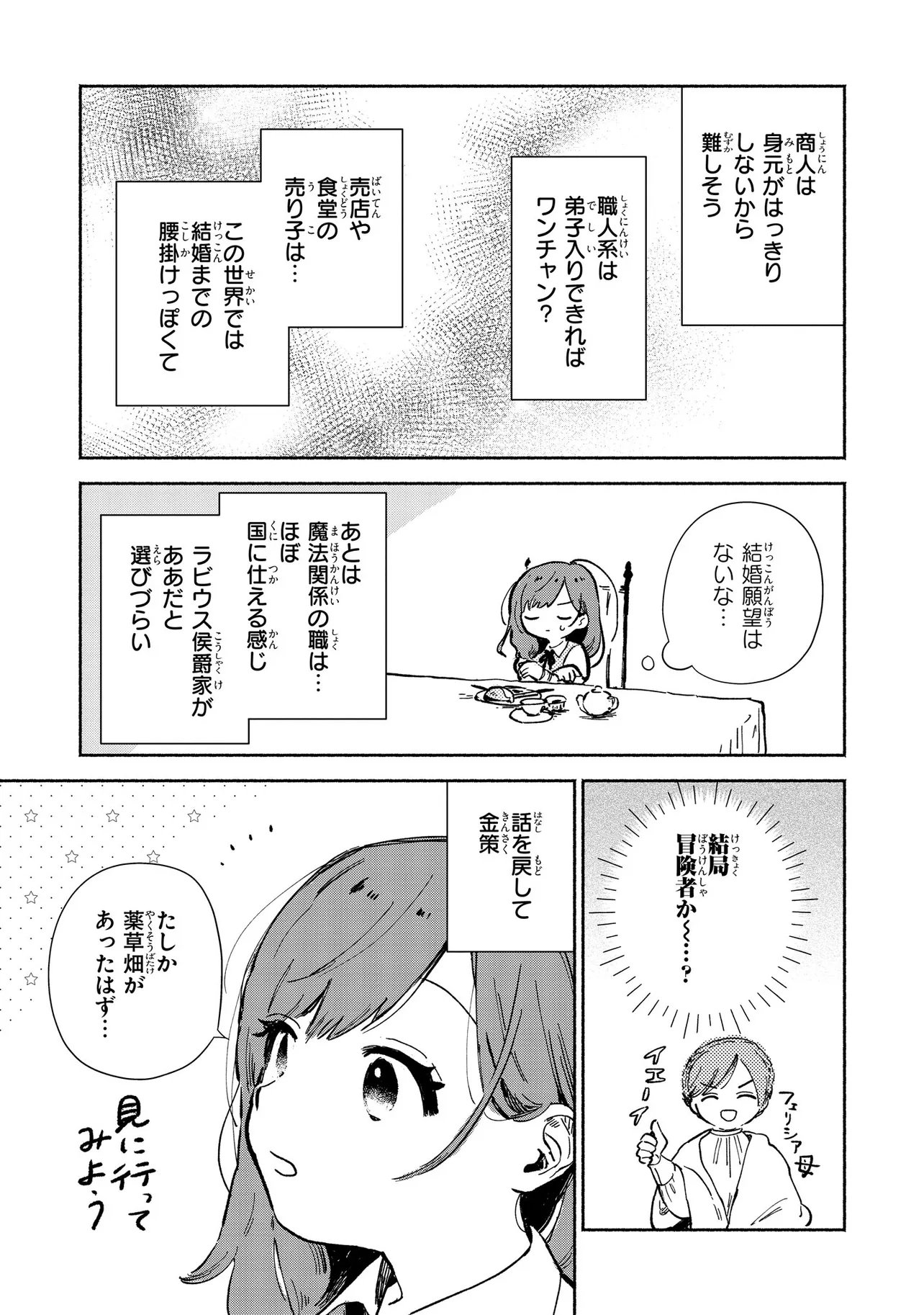 Wasurerare Reijou wa Kimana ni Kurashitai Chapter 2.3 2ページ