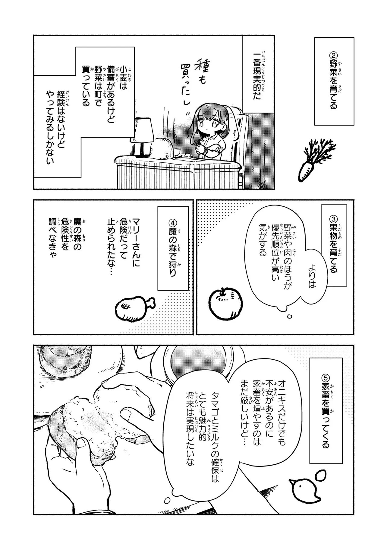 Wasurerare Reijou wa Kimana ni Kurashitai Chapter 3.4 2ページ