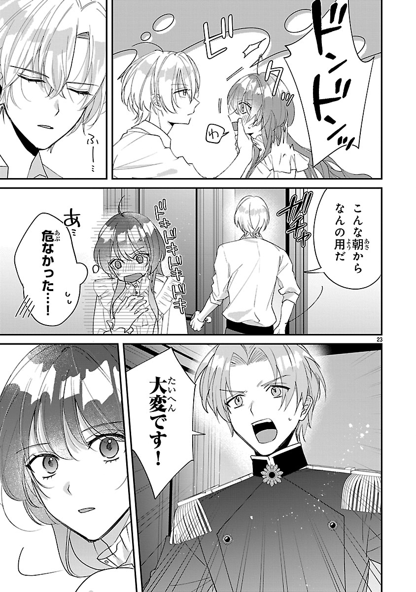 Ore-sama Outaishi ni Hirowareta Gakeppuchi Reijou, Okazarigawa Hi ni Naru... Hazu ga Dekiaisaretemasu! Chapter 20 23ページ