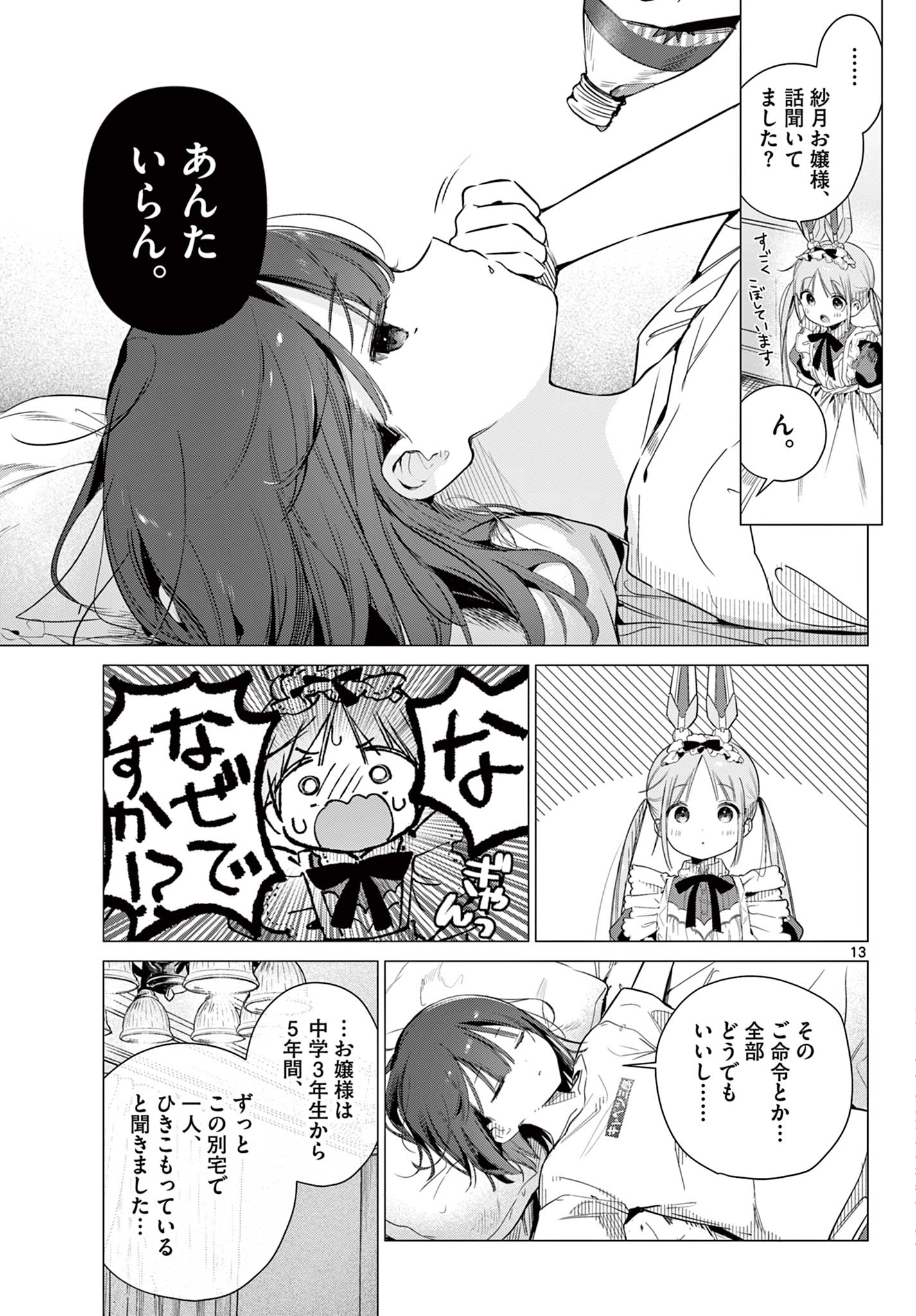 Maid to Loyd wa Ojou-sama no Oyakuni Tachitai! Chapter 1 13ページ