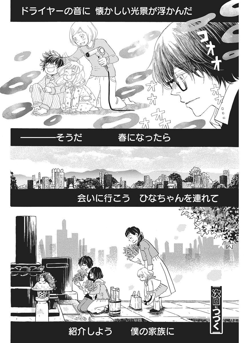 3-gatsu no Lion Chapter 222 12ページ