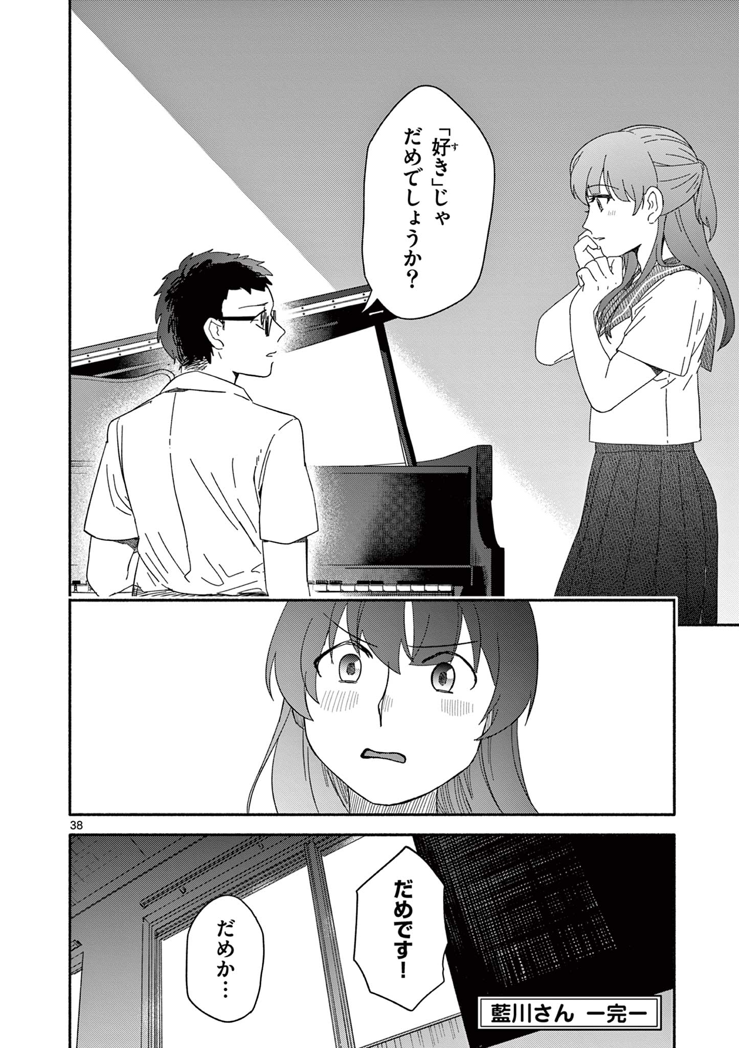 藍川さん（旗町マコ） Chapter 1 38ページ