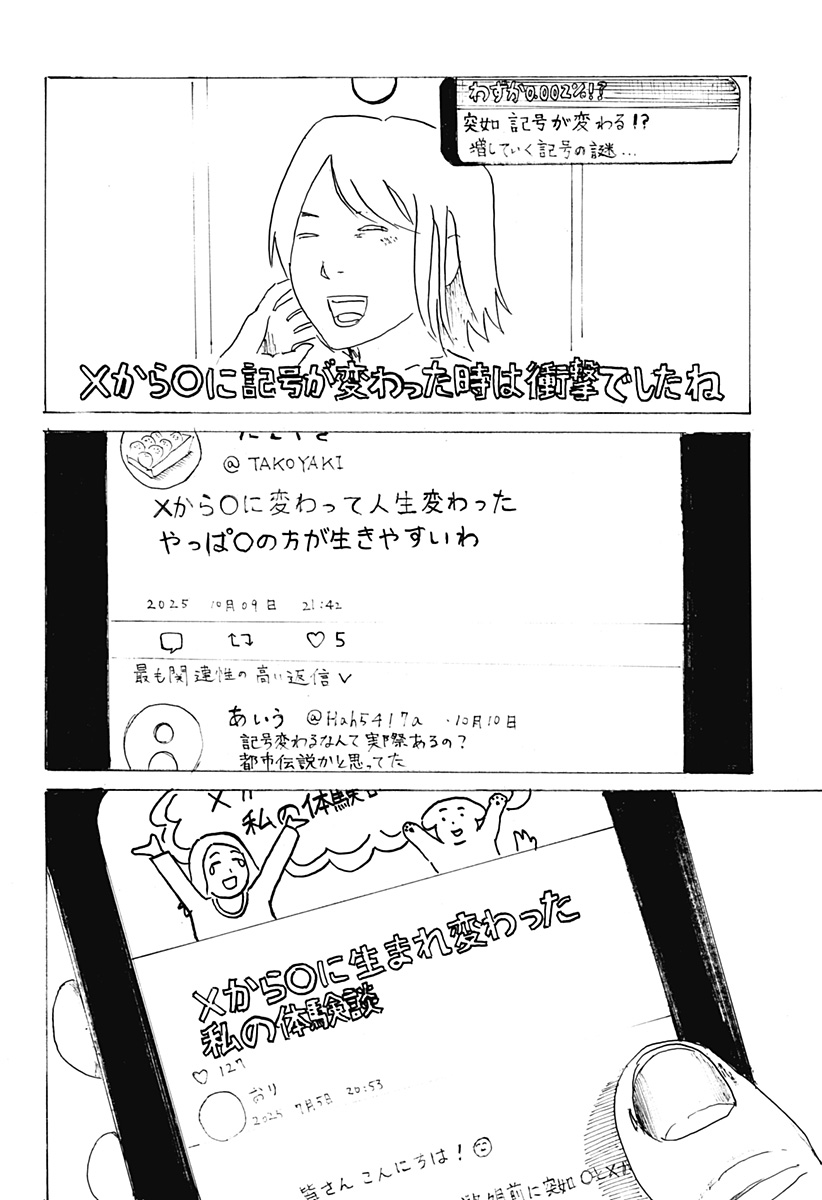 ○と× Chapter 1 36ページ