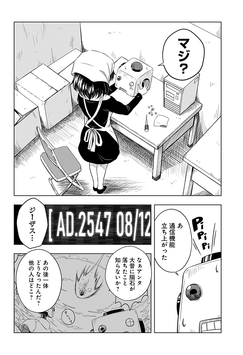 メカマガハラ Chapter 1 8ページ
