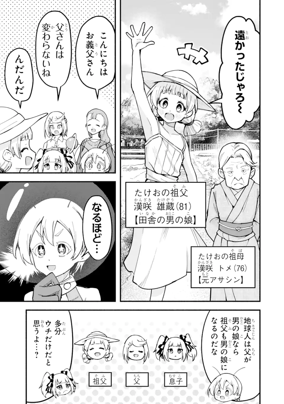 Densetsu no Otoko no Musume Mokkri Haishinsha Chapter 29 3ページ