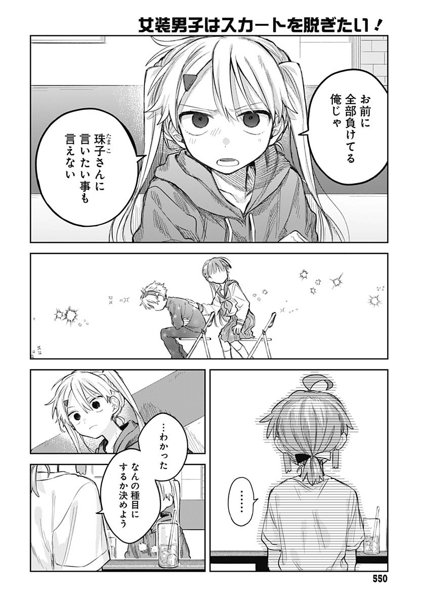 Josou Danshi wa Skirt wo Nugitai! Chapter 9 22ページ