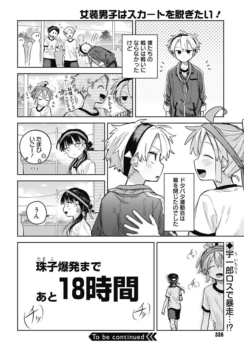Josou Danshi wa Skirt wo Nugitai! Chapter 11 30ページ