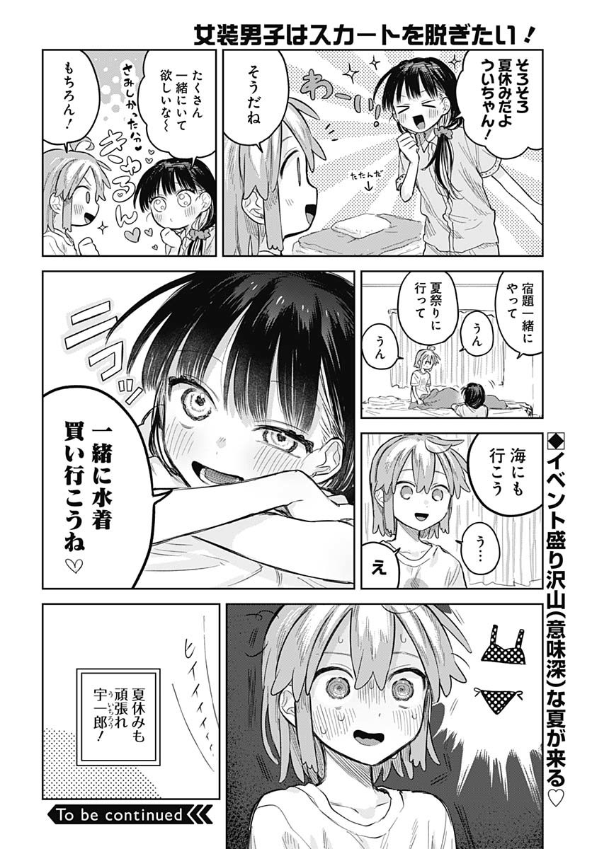 Josou Danshi wa Skirt wo Nugitai! Chapter 12 26ページ