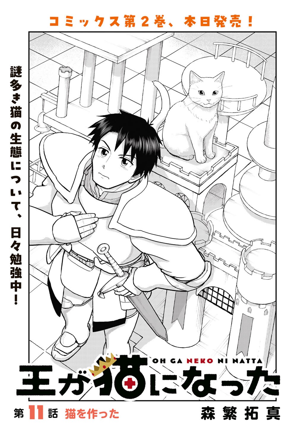 Ou ga Neko ni Natta Chapter 11 1ページ