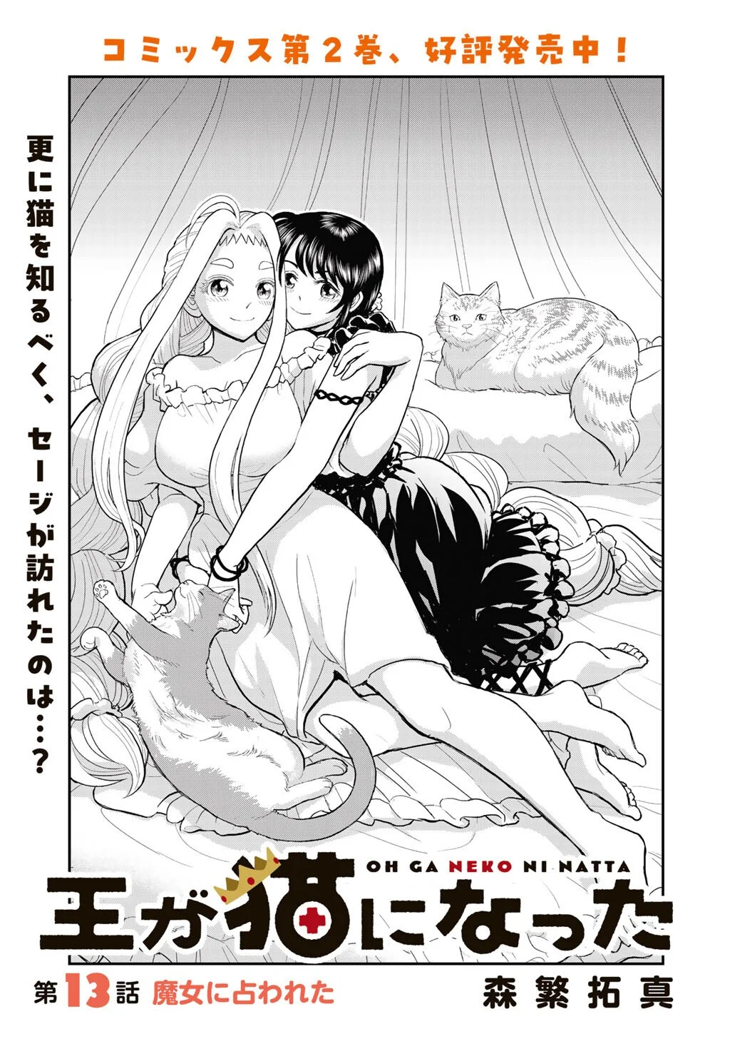 Ou ga Neko ni Natta Chapter 13 1ページ