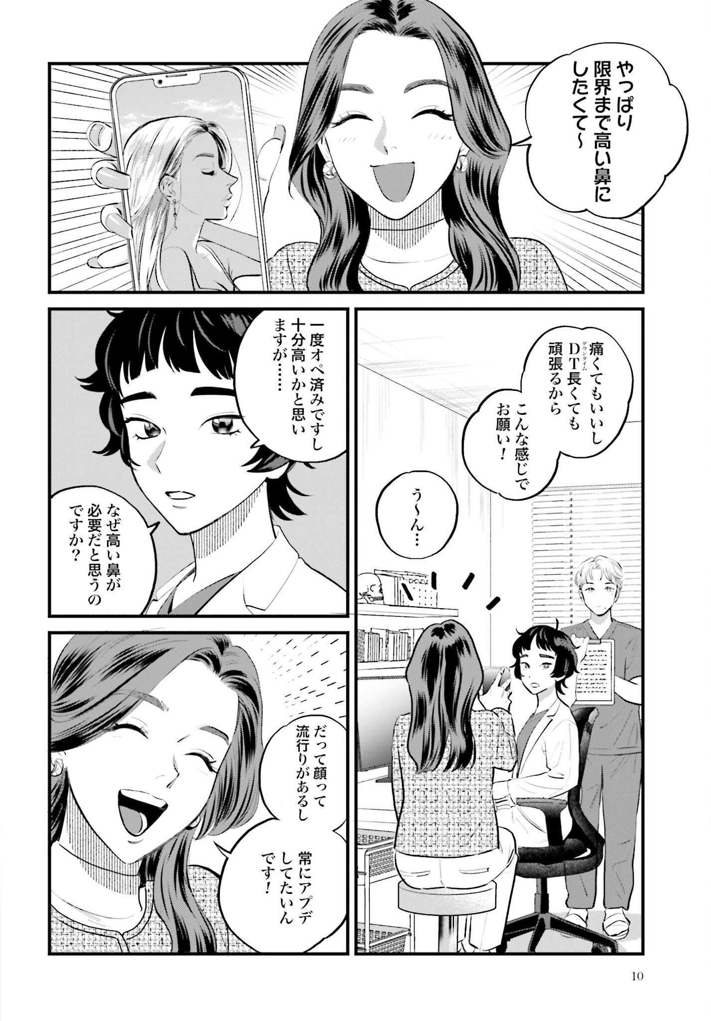 Dressing Biyo Gekai Morino Maria Chapter 1 8ページ
