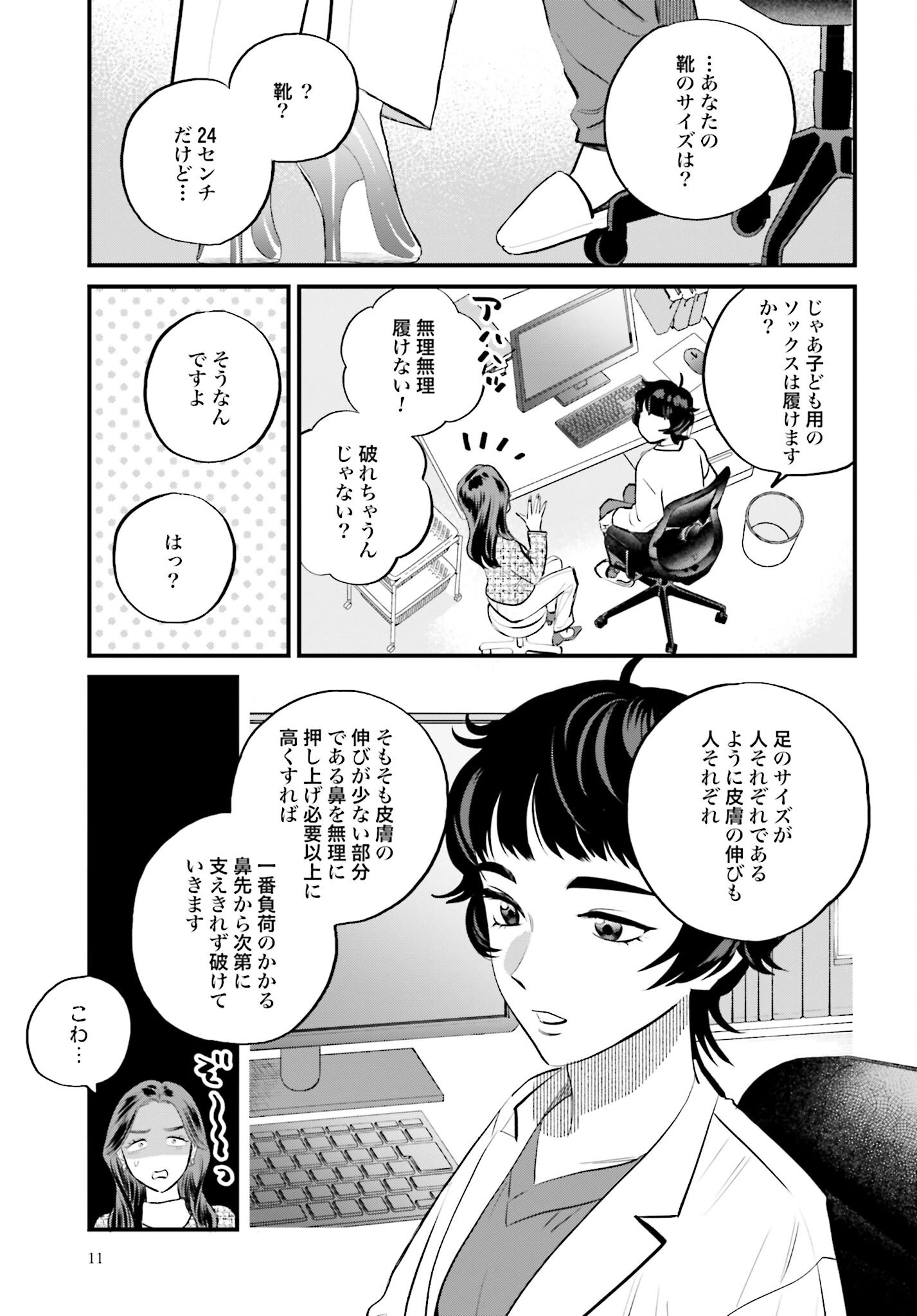Dressing Biyo Gekai Morino Maria Chapter 1 9ページ