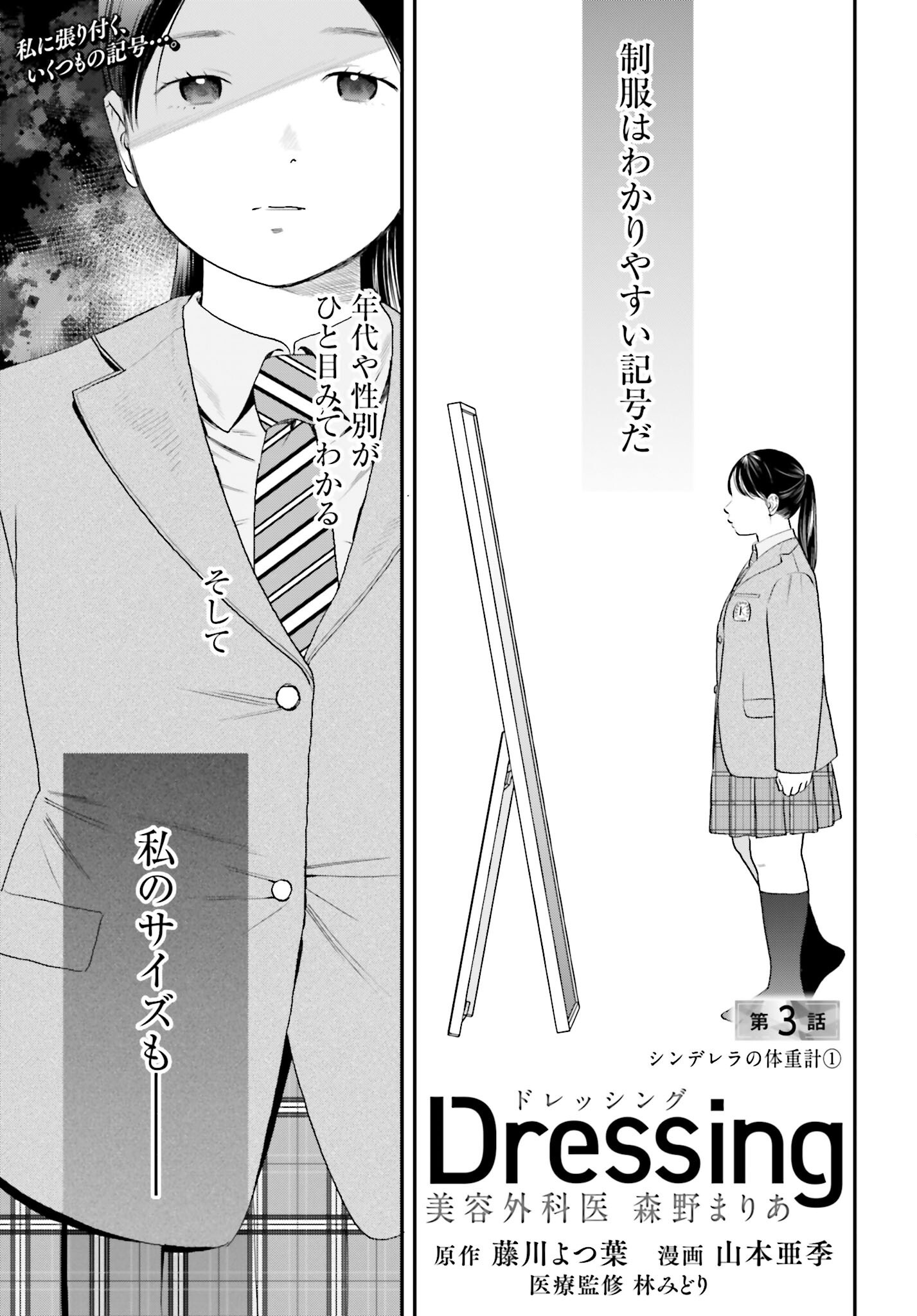 Dressing Biyo Gekai Morino Maria Chapter 3 1ページ
