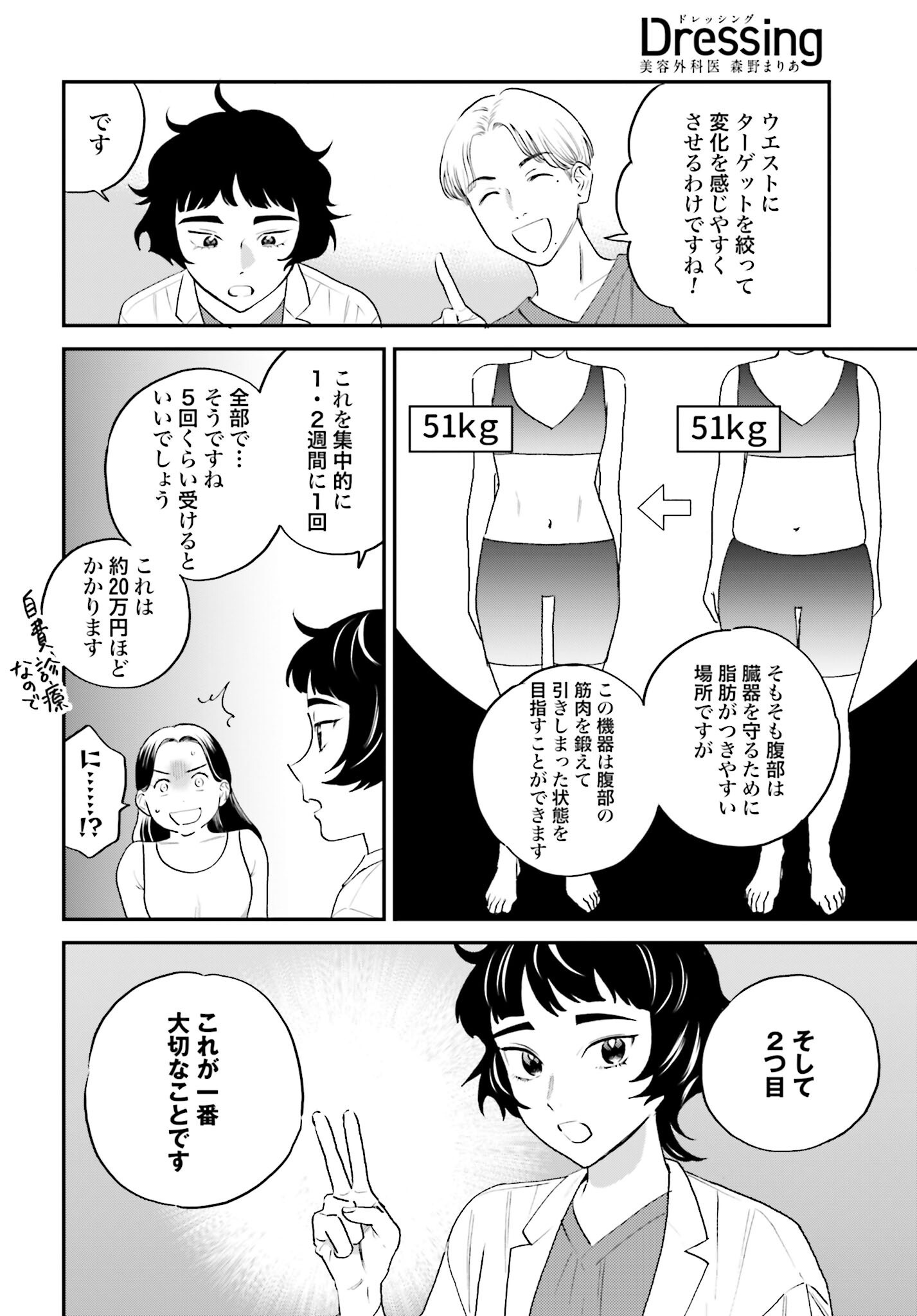 Dressing Biyo Gekai Morino Maria Chapter 4 14ページ