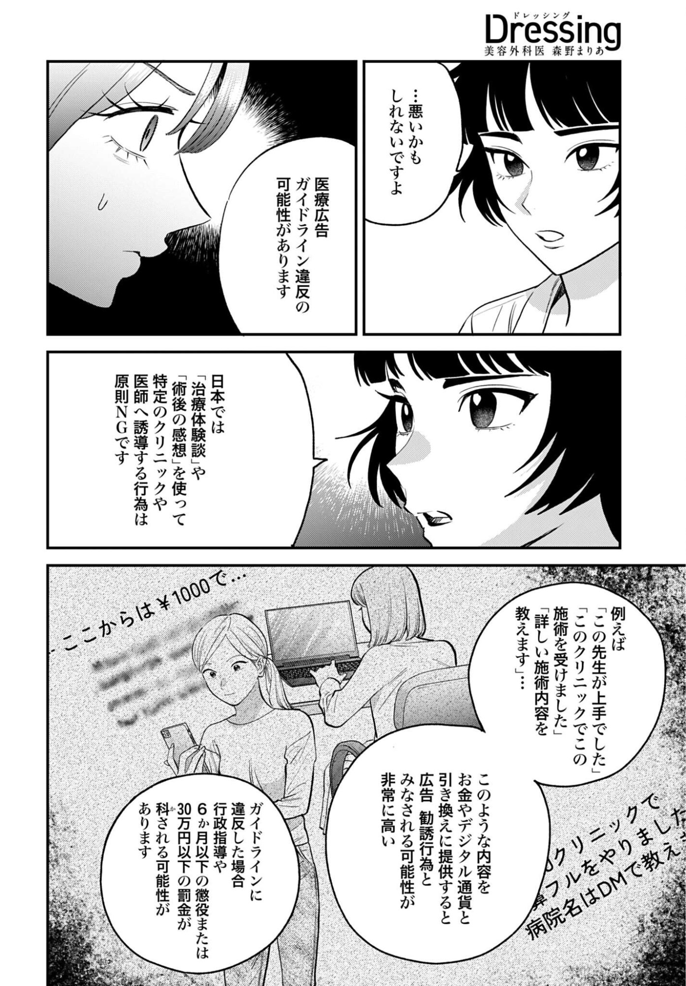 Dressing Biyo Gekai Morino Maria Chapter 14 14ページ