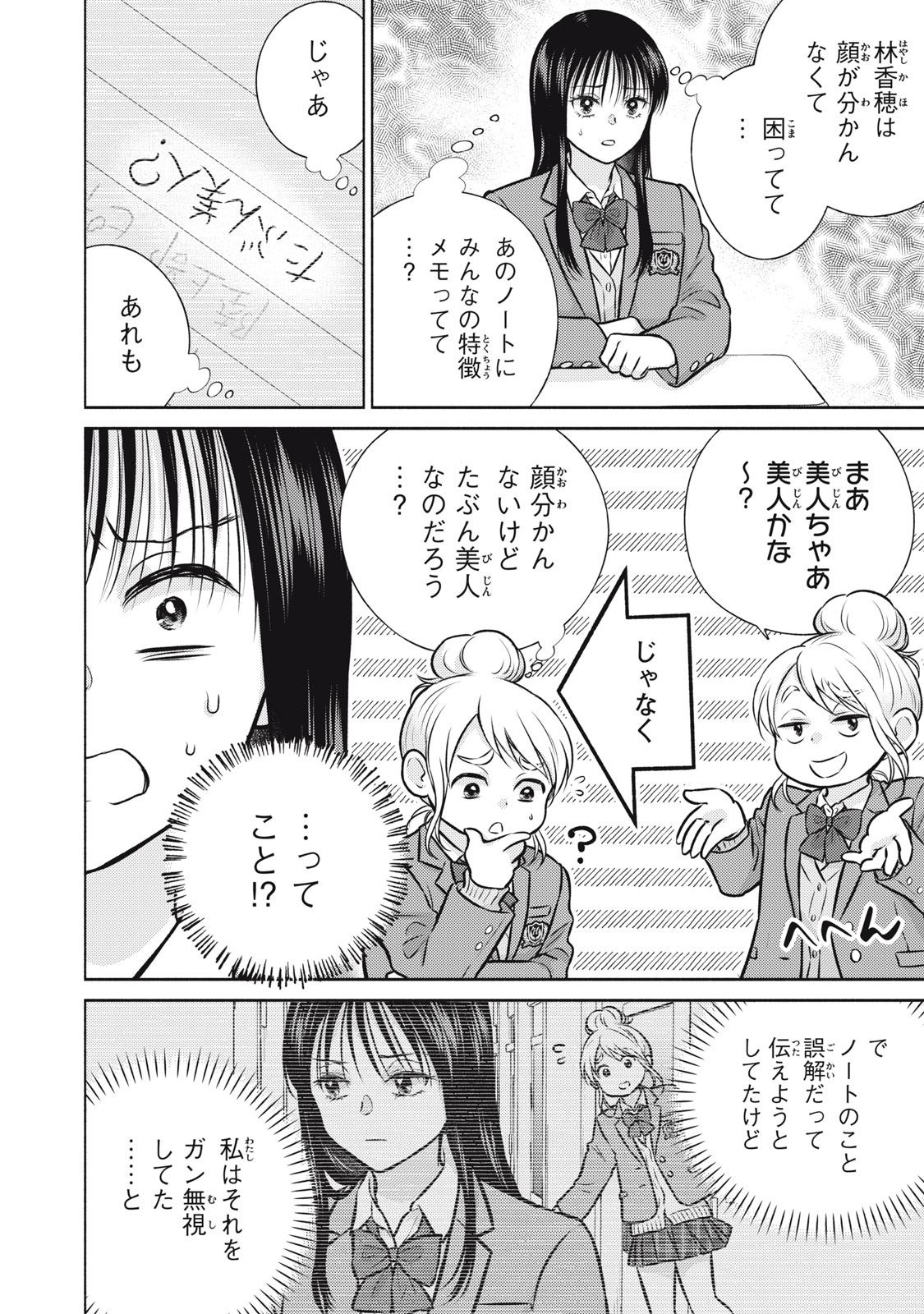 Kaho-chan wa Kao ga Wakaranai Chapter 6 8ページ