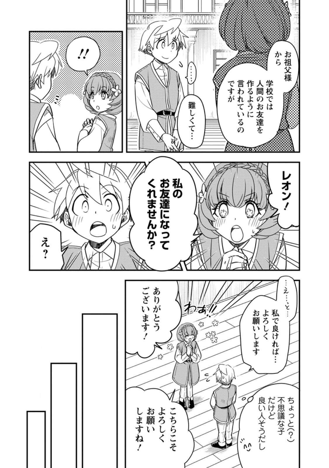 Tensei Shitara Heimin deshita.: Seikatsu Suijun ni Taerarenai no de Kizoku o Mezashimasu Chapter 35.2 10ページ