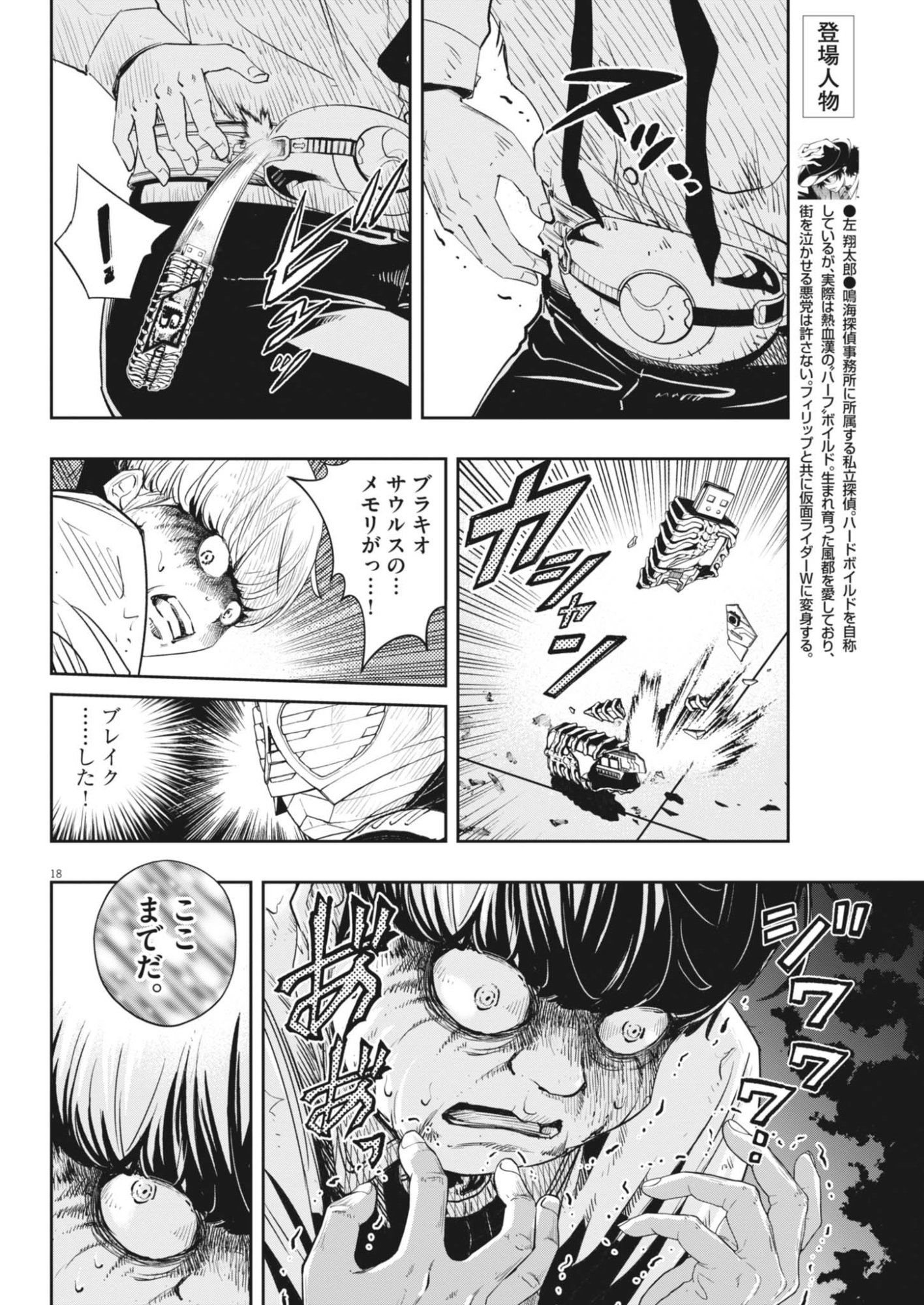 Kamen Rider W: Fuuto Tantei Chapter 183 18ページ