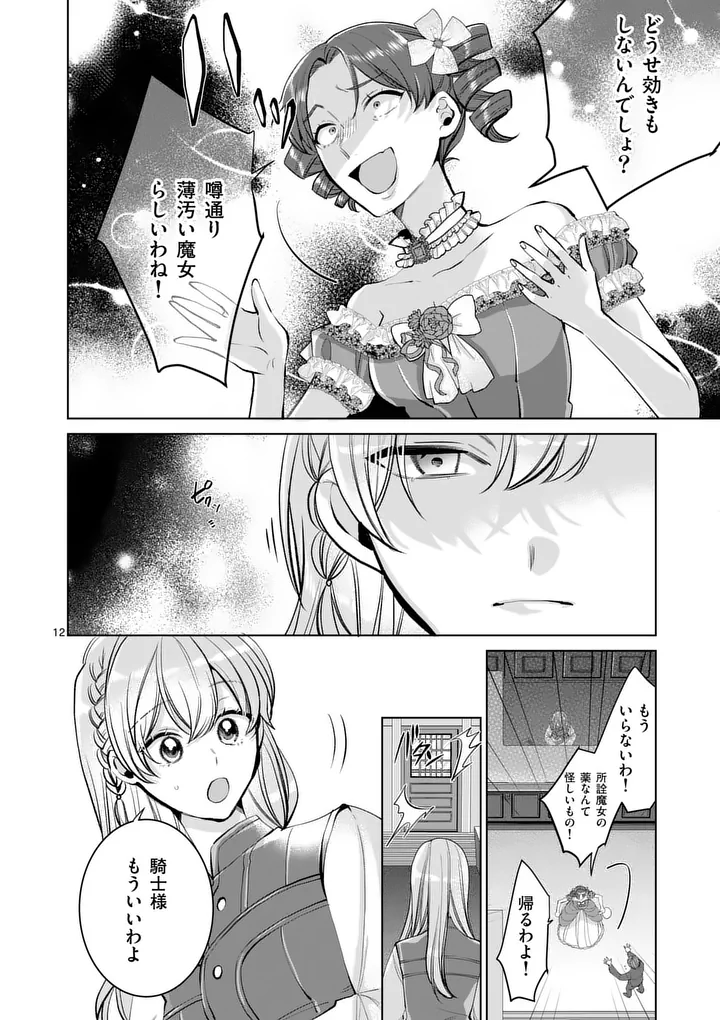 Majo no Biyaku wa Ikaga Deshou? Chapter 3.1 12ページ