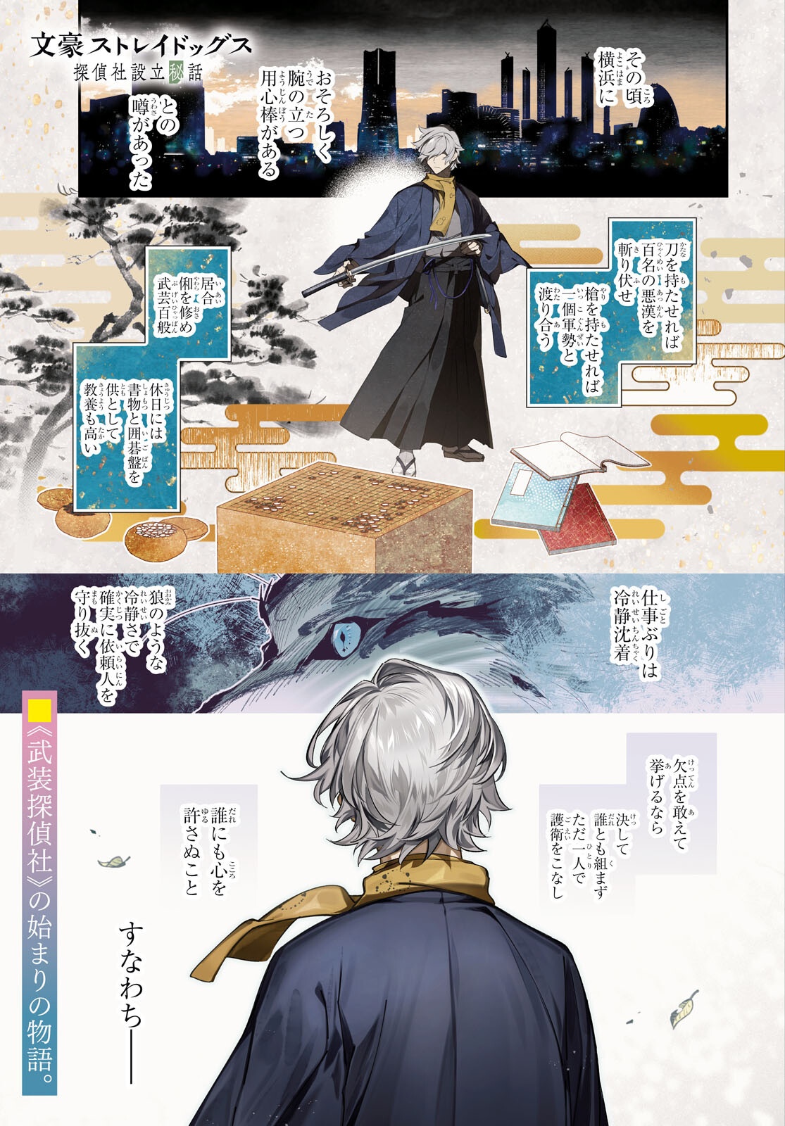 Bungo Stray Dogs - Tantei-sha Setsuritsu Hiwa Chapter 1 1ページ