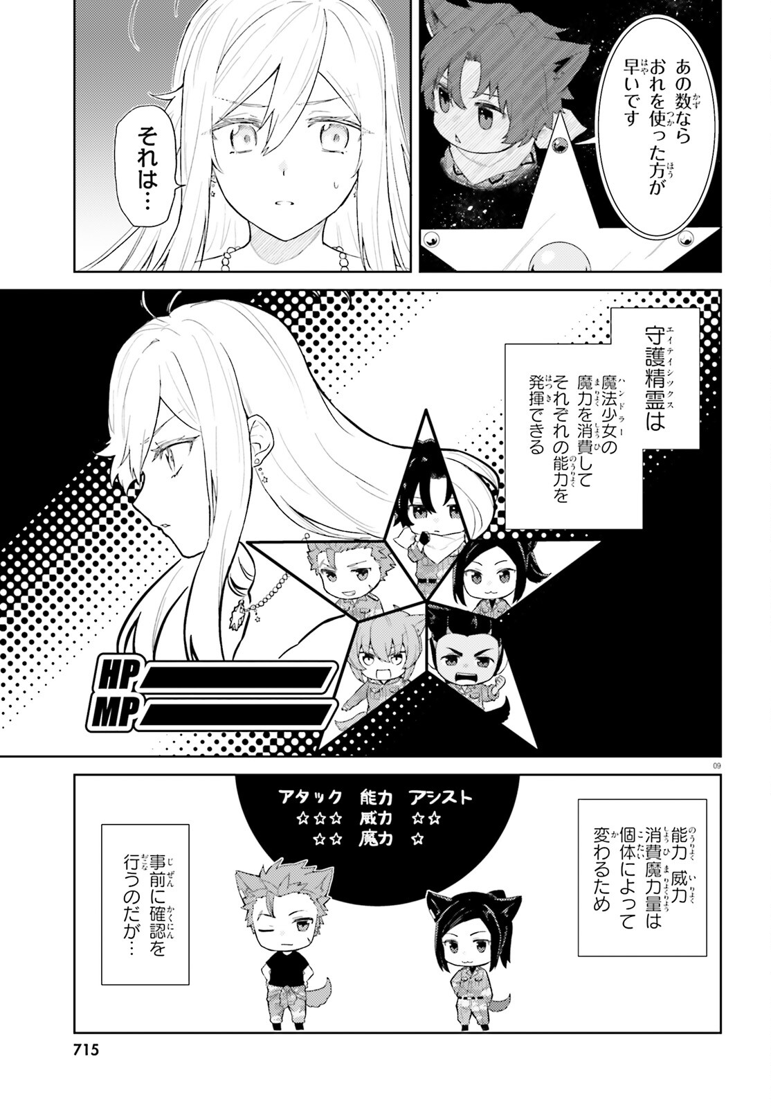 86 - Mahou Shoujo Regina Rena: Tatakae! Ginga Koukou Senkan Sun Magnolia Chapter 2 9ページ