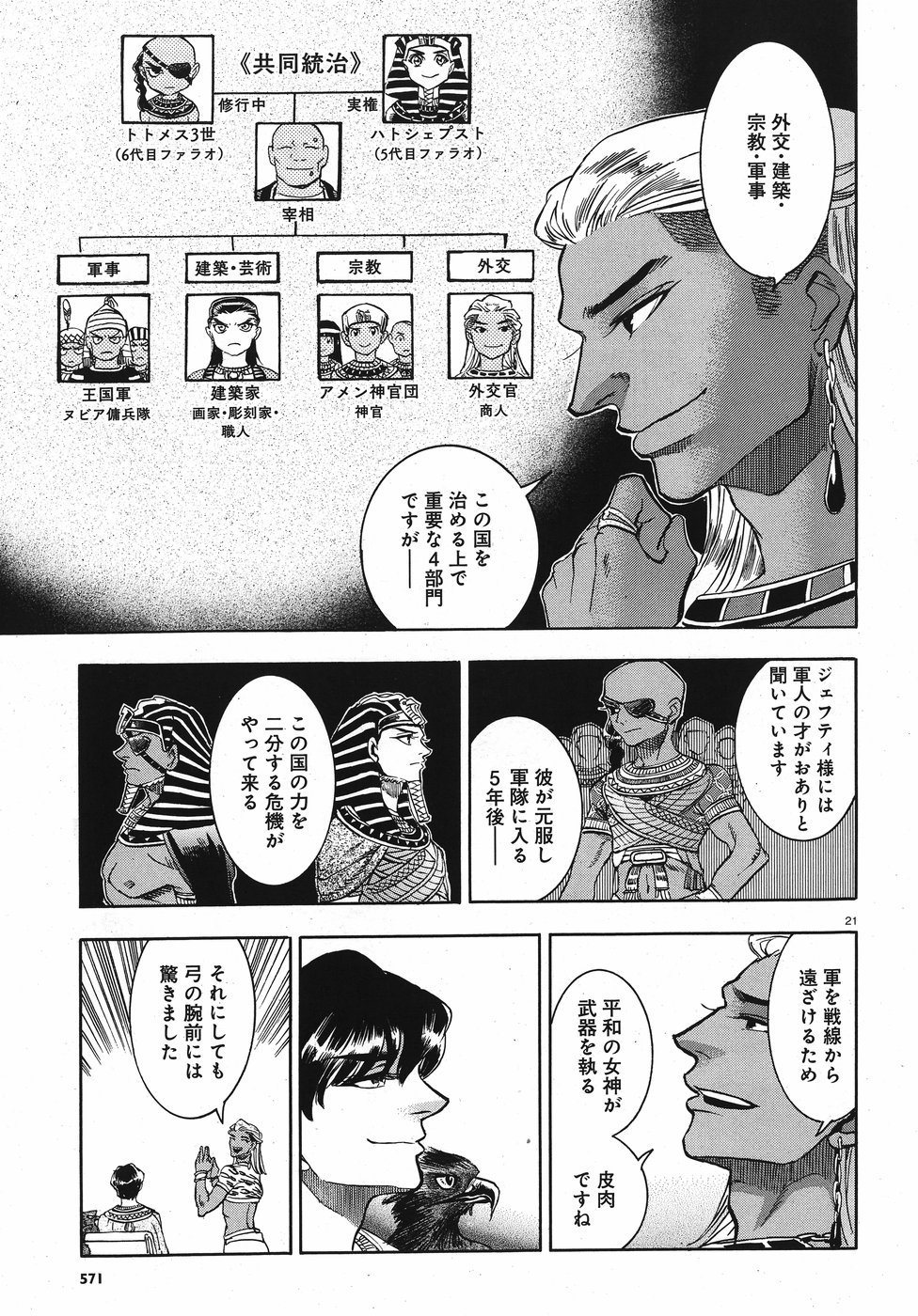 Aoi Horus no Hitomi - Dansou no Joou no Monogatari Chapter 24 21ページ