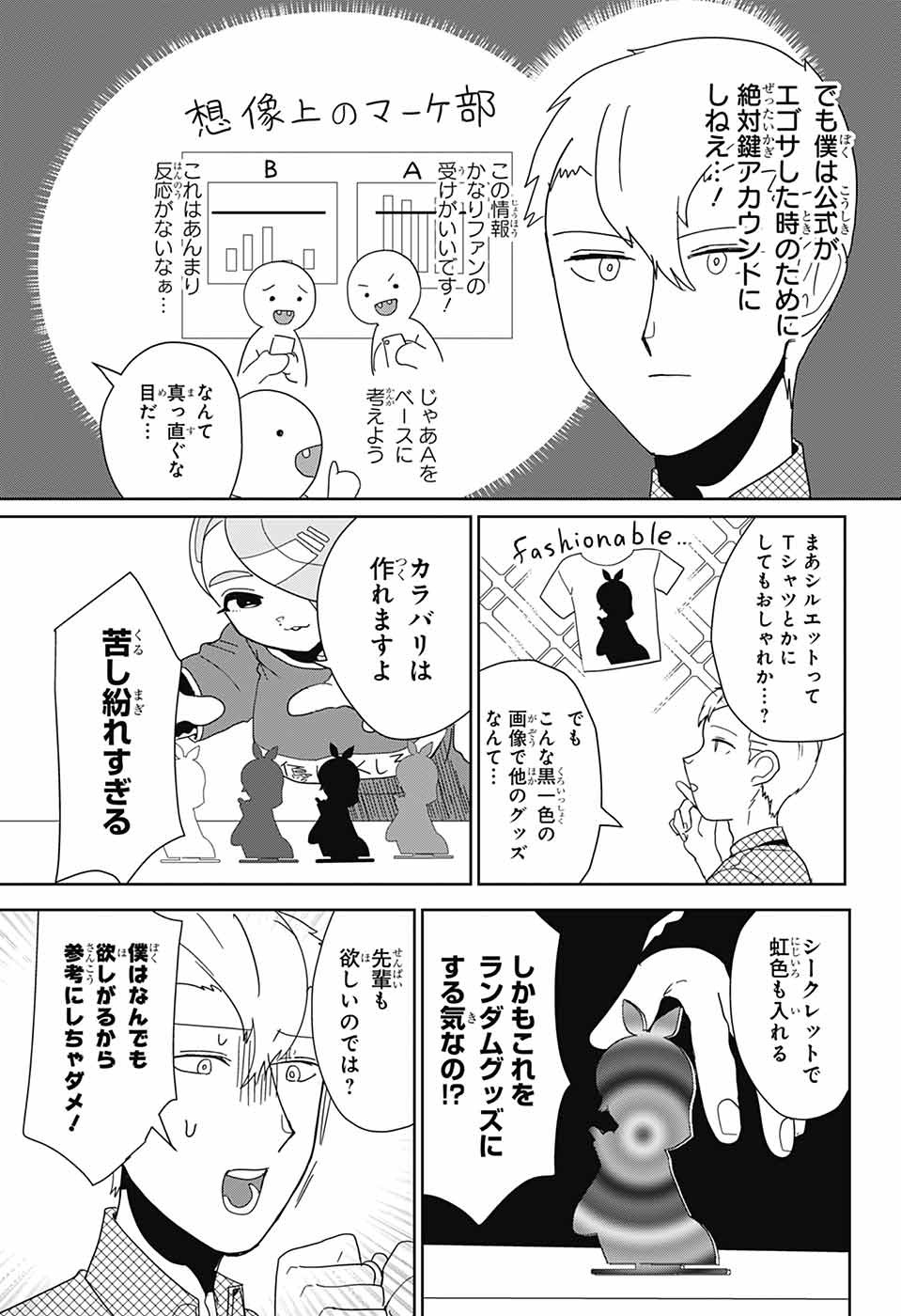 Oshi wo Katachi ni suru Shigoto Chapter 28 7ページ