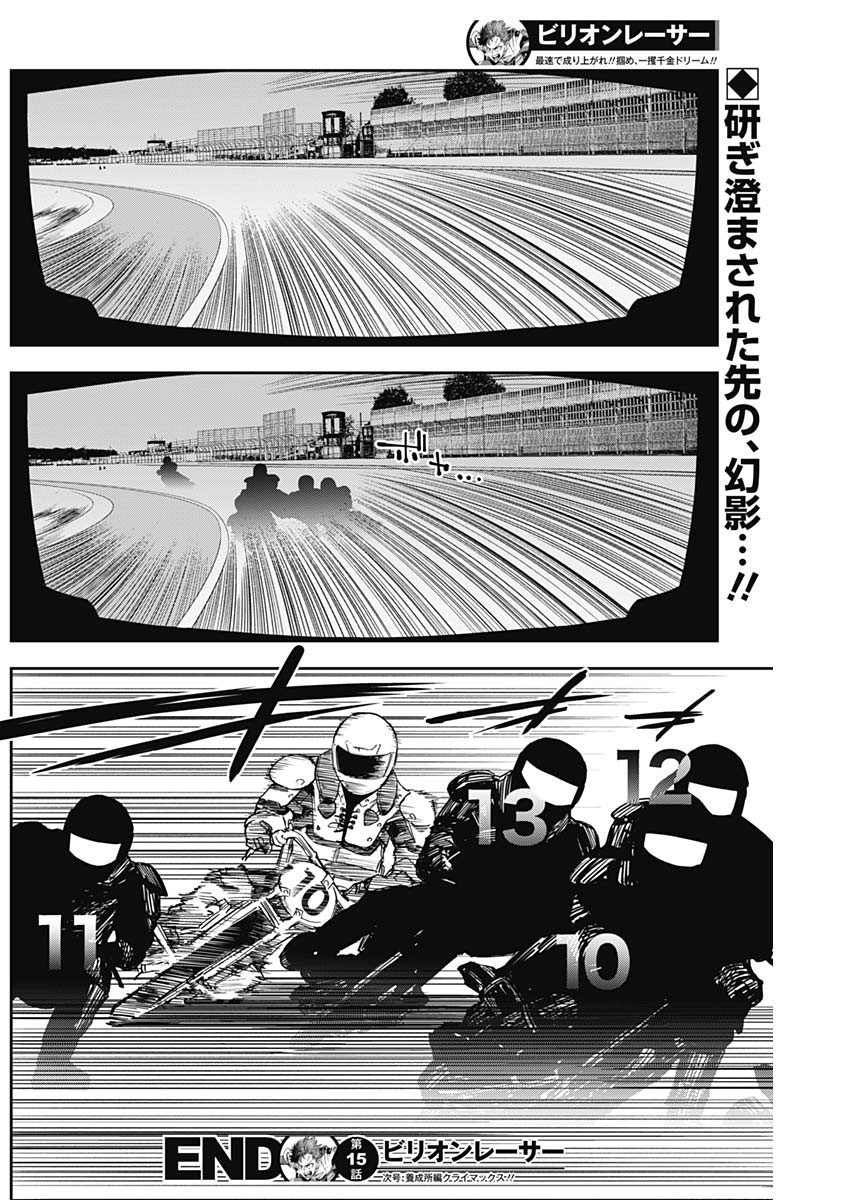 Billion Racer Chapter 15 18ページ