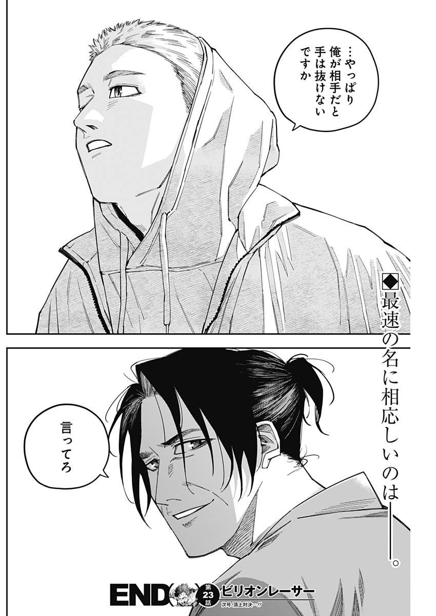 Billion Racer Chapter 23 18ページ