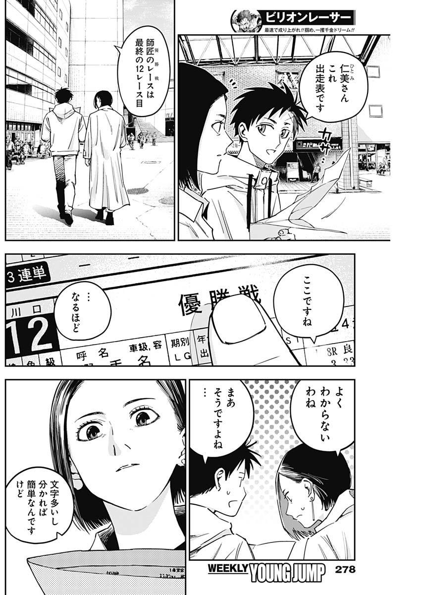 Billion Racer Chapter 24 14ページ
