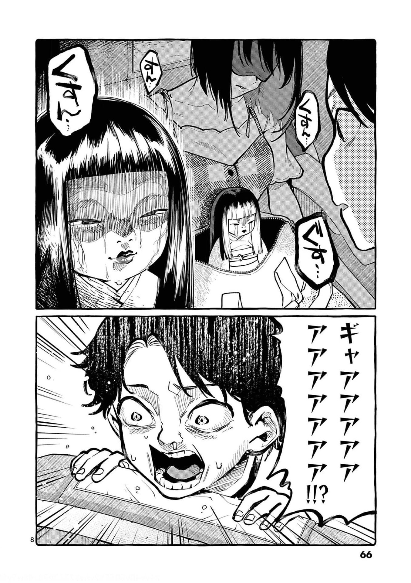 Ushiro no Shoumen Kamui-san Chapter 33 8ページ