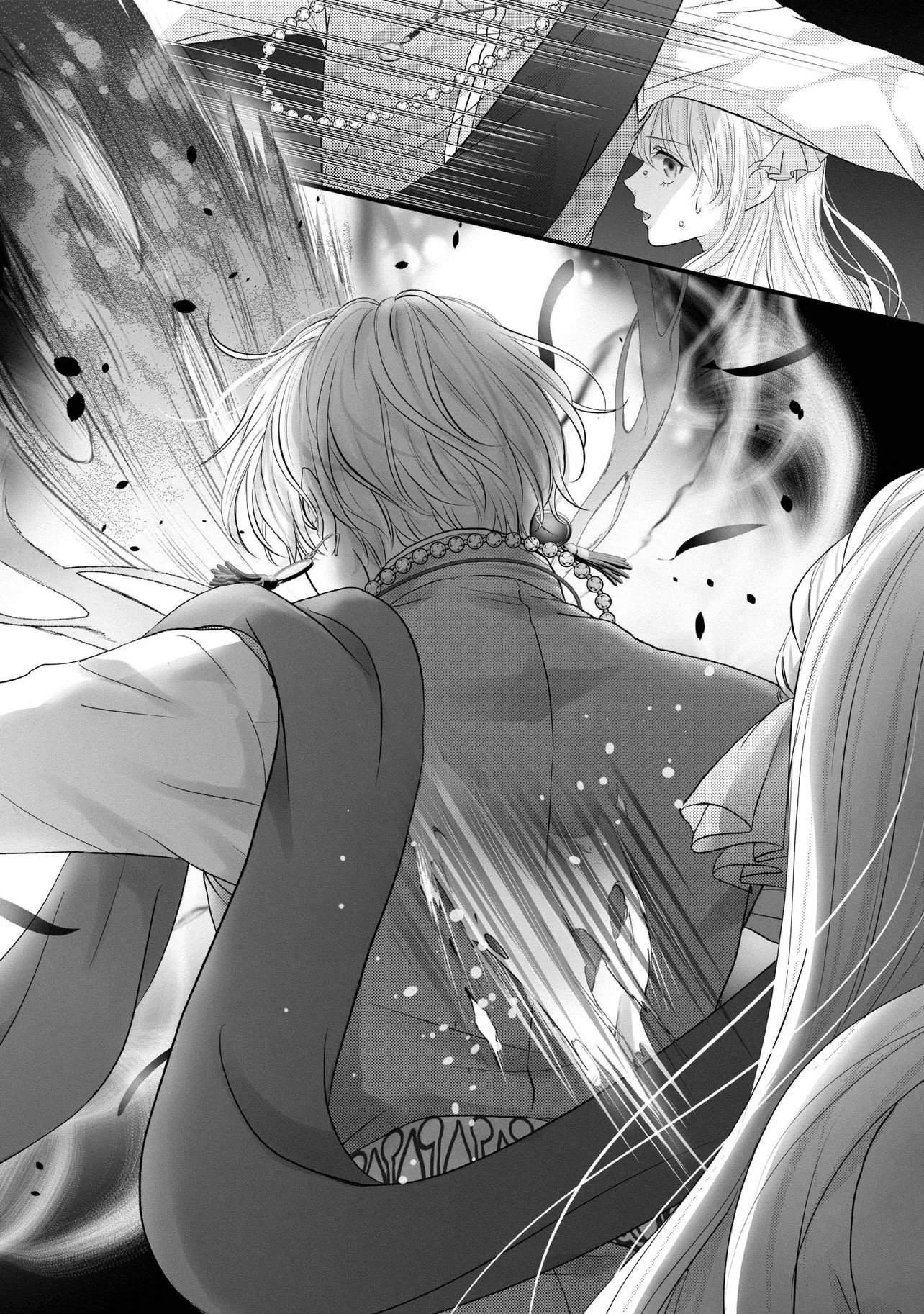 Karappo Seijo to shite Suterareta Hazu ga, Totsugi-saki no Koutei Heika ni Dekiaisareteimasu Chapter 36.3 4ページ