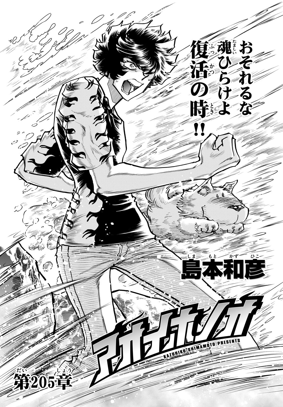 Aoi Honoo Chapter 205 1ページ