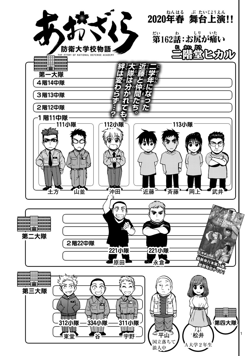 Aozakura Bouei Daigakukou Monogatari Chapter 162 1ページ